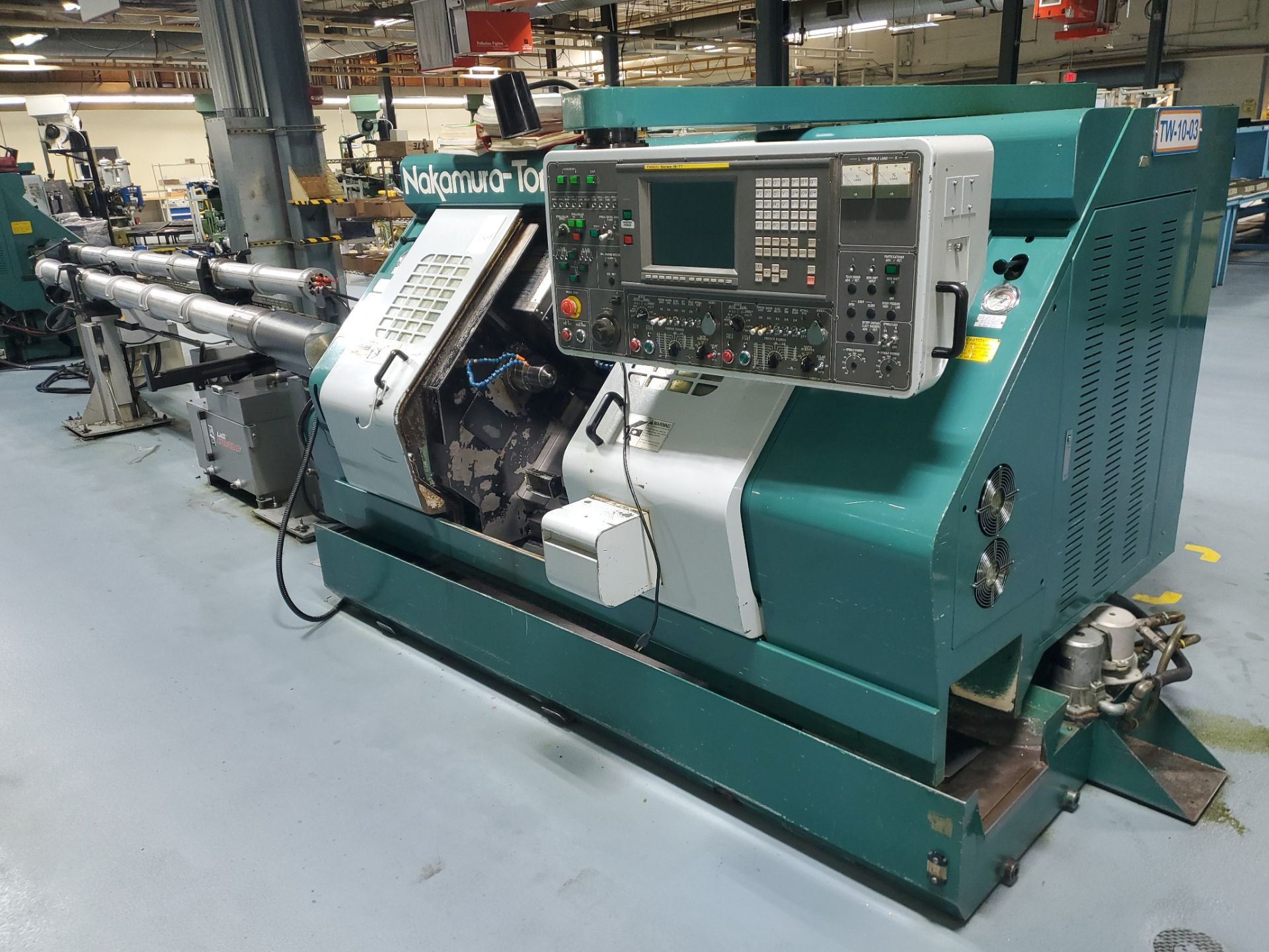 Nakamura Tome TW-10MM 6-Axis CNC Turning Center - Image 3 of 13