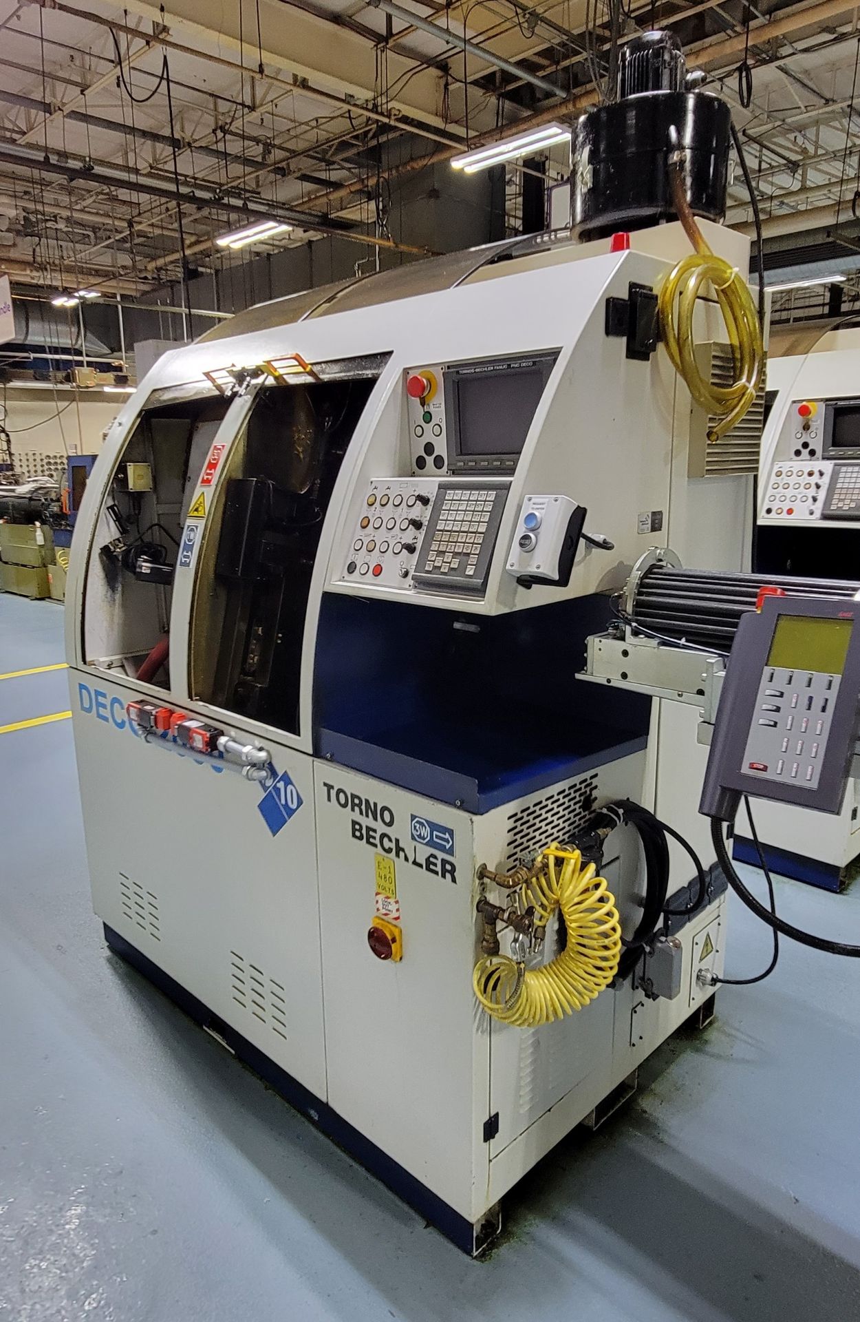 Tornos Bechler Deco 2000/10 9-Axis Sliding Headstock CNC Swiss-Type Screw Machine - Image 3 of 16