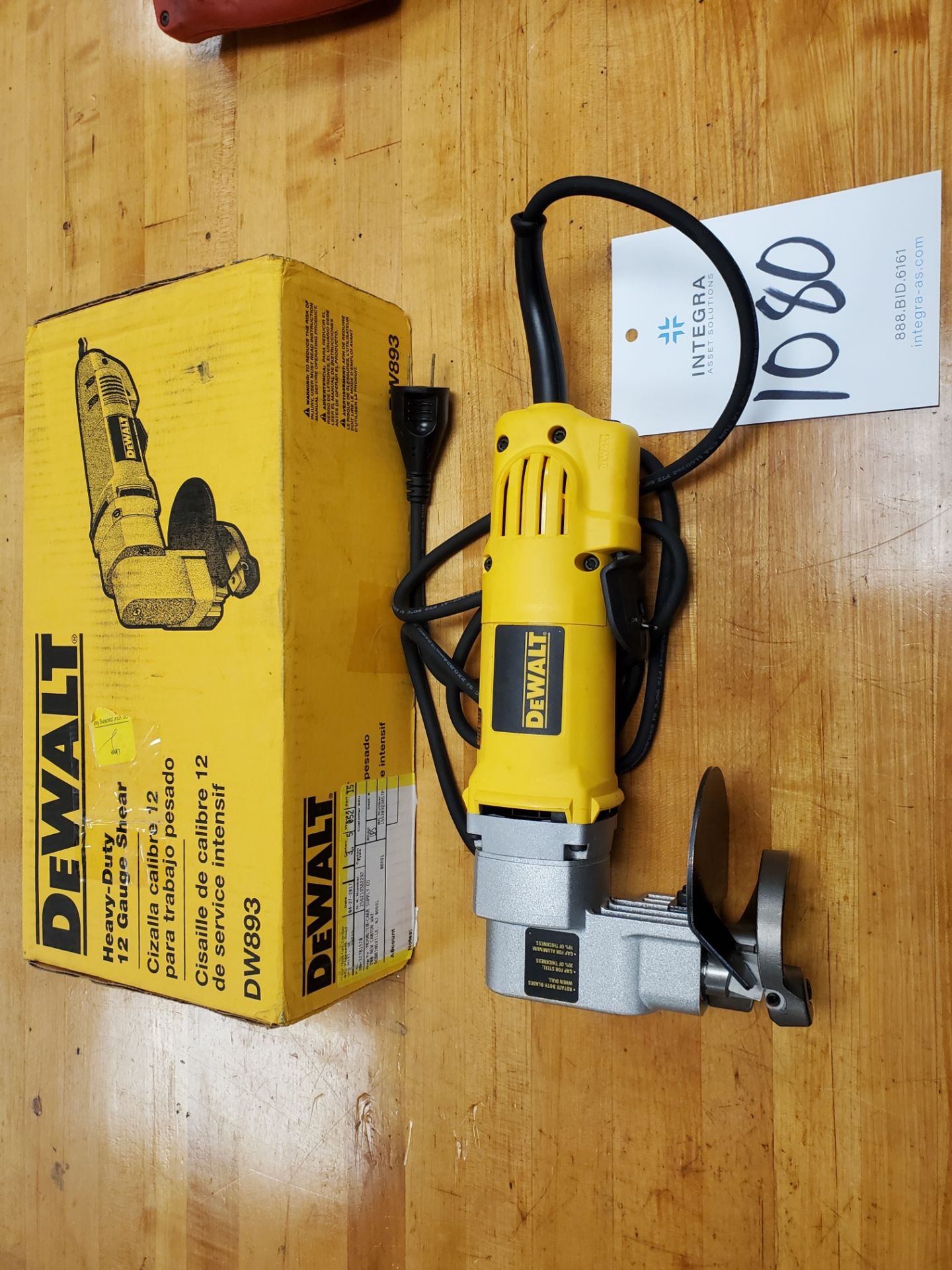 DeWalt #DW893 12 Ga. Electric Shear