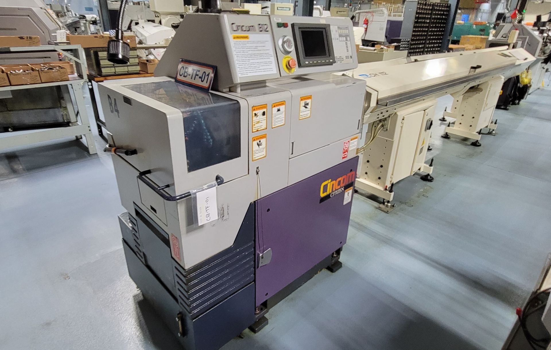 Citizen Cincom B-12 Swiss-Type Automatic CNC Lathe