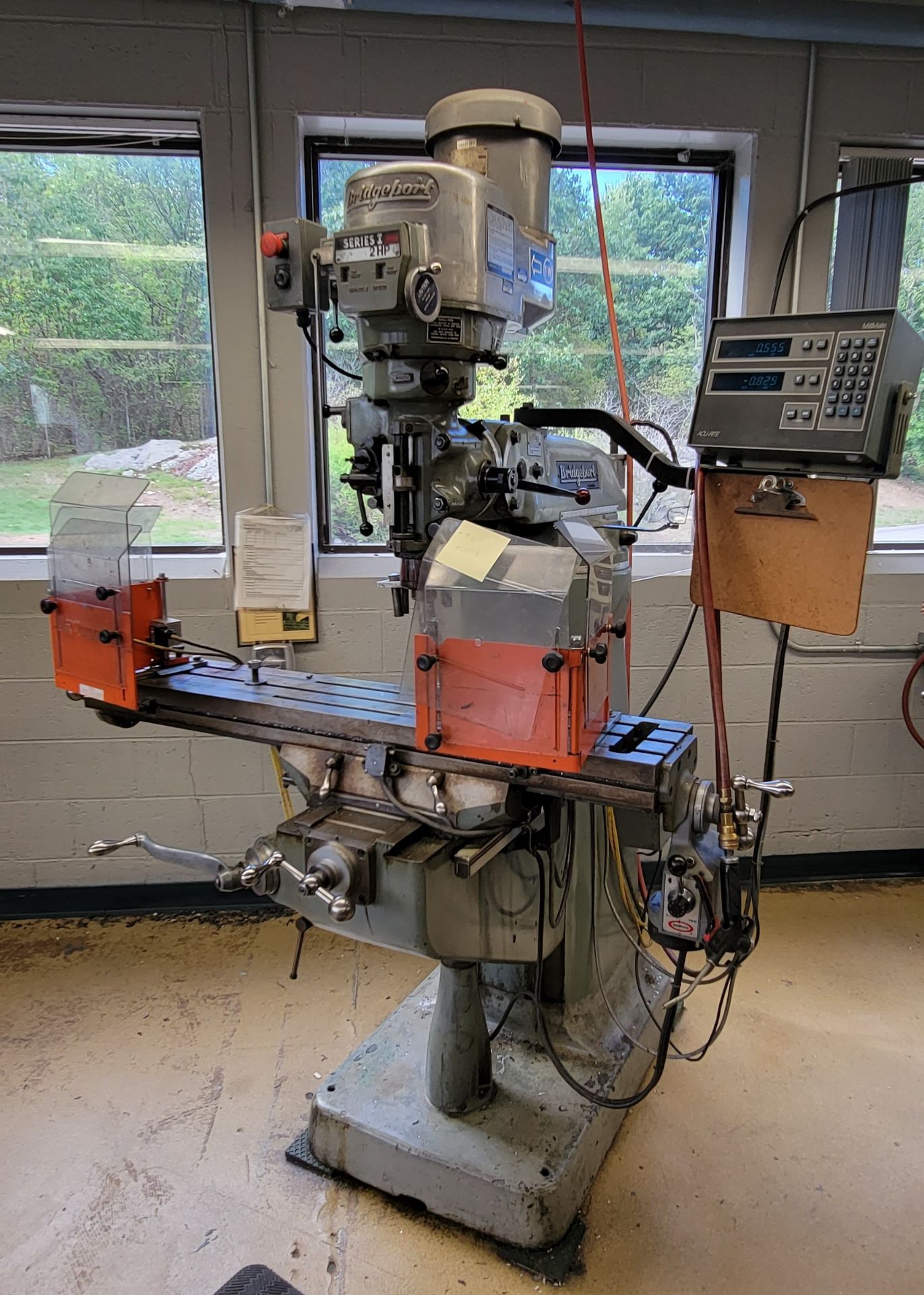 Bridgeport Series I 2-HP Vertical Milling Machine - Image 2 of 7