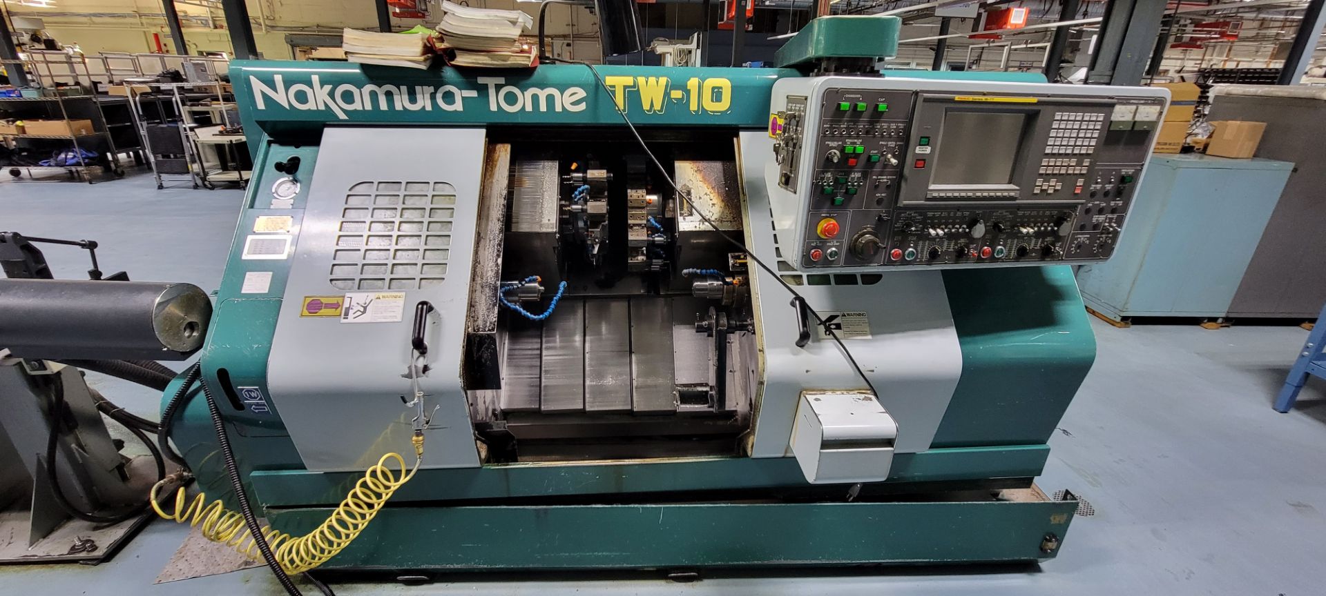 Nakamura Tome TW-10MM 6-Axis CNC Turning Center - Image 2 of 13