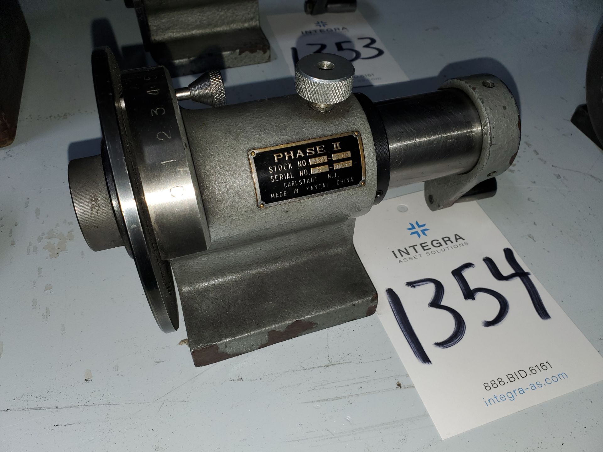 Phase II Horizontal Spin Collet Indexer