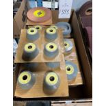 New Lot of Assorted Norton Grinding Wheels; General Purpose & Flaring Crystolon