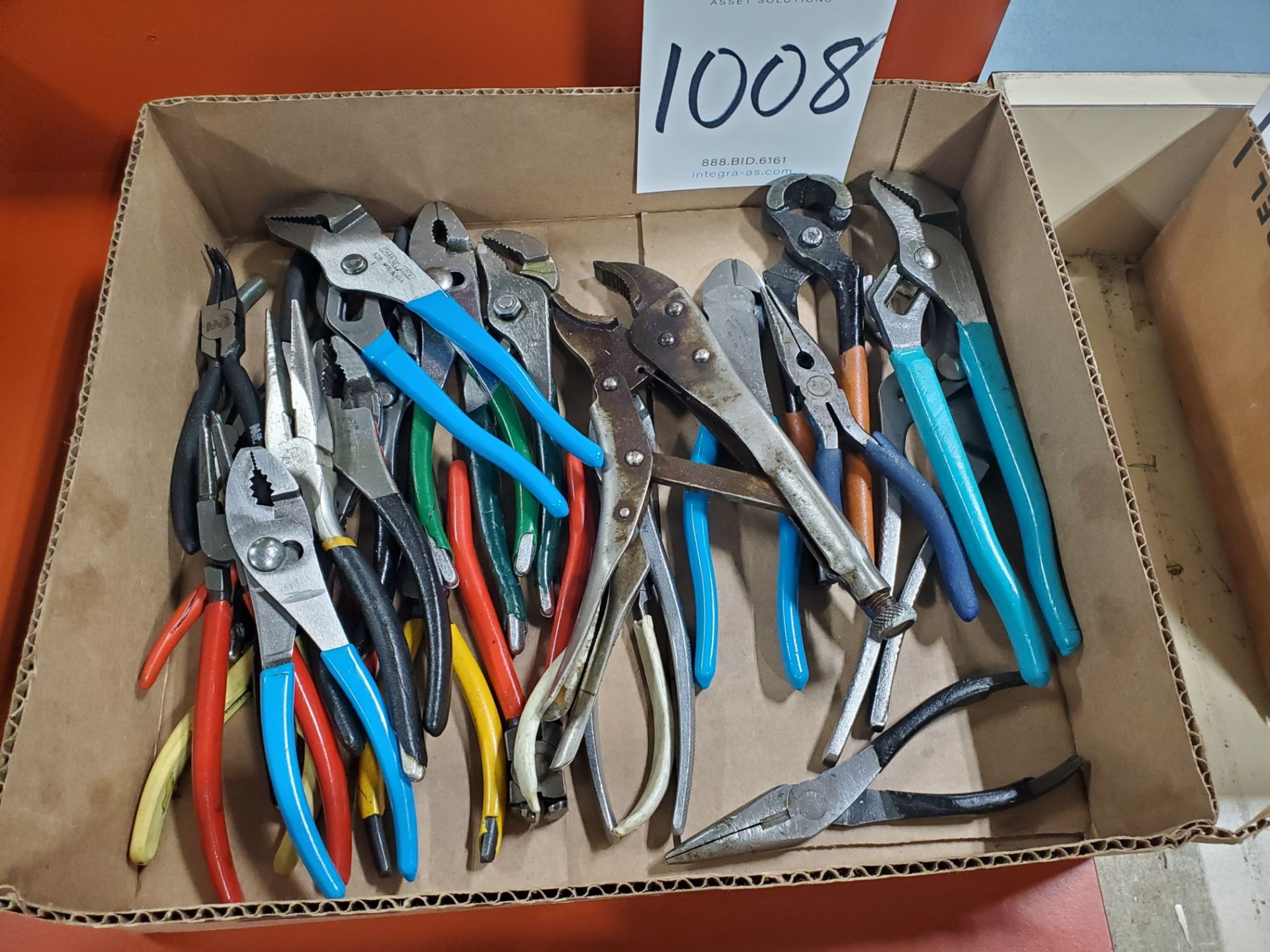 Lot of Assorted Pliers