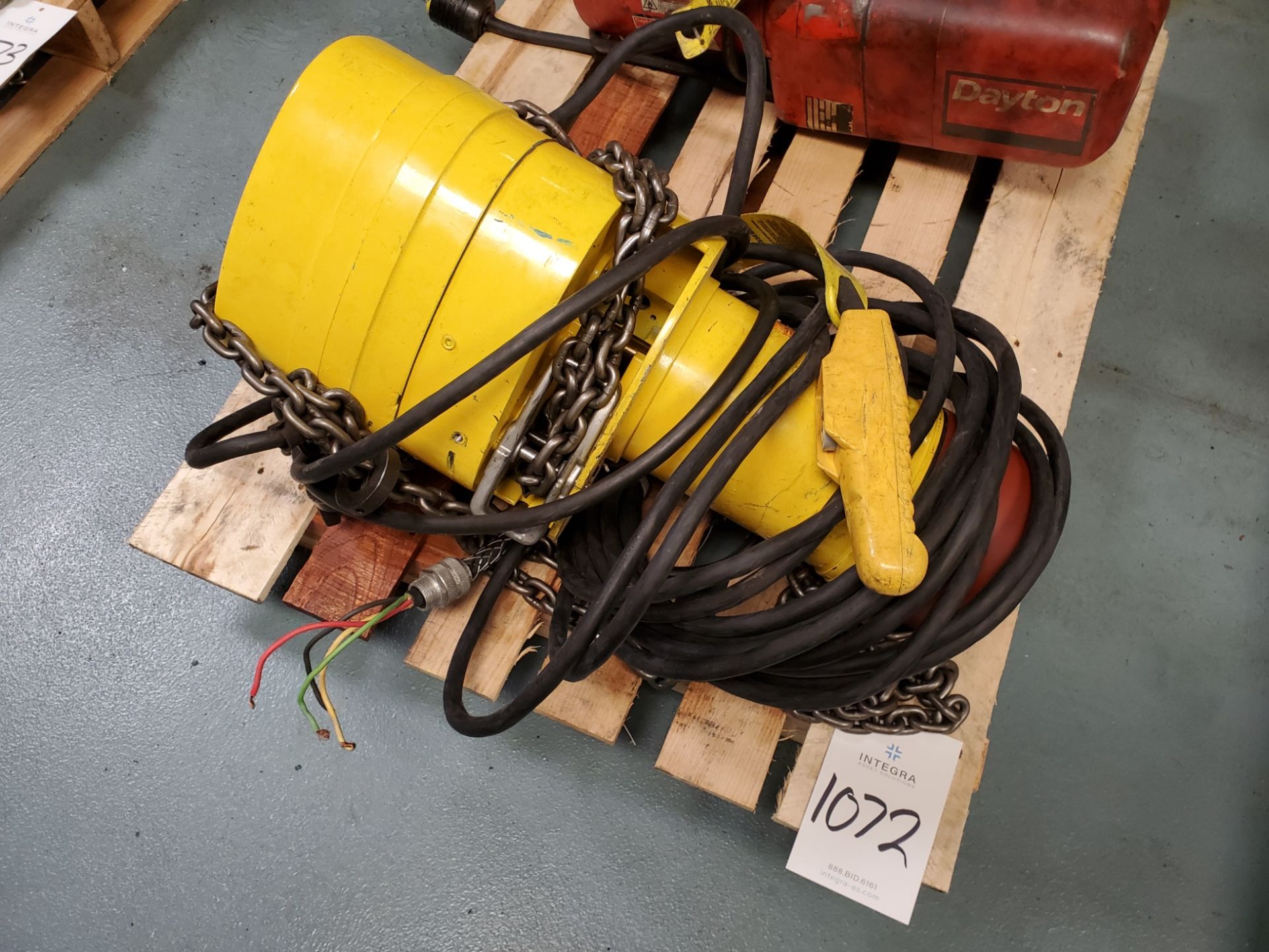 1-Ton Budgit Electric Hoist