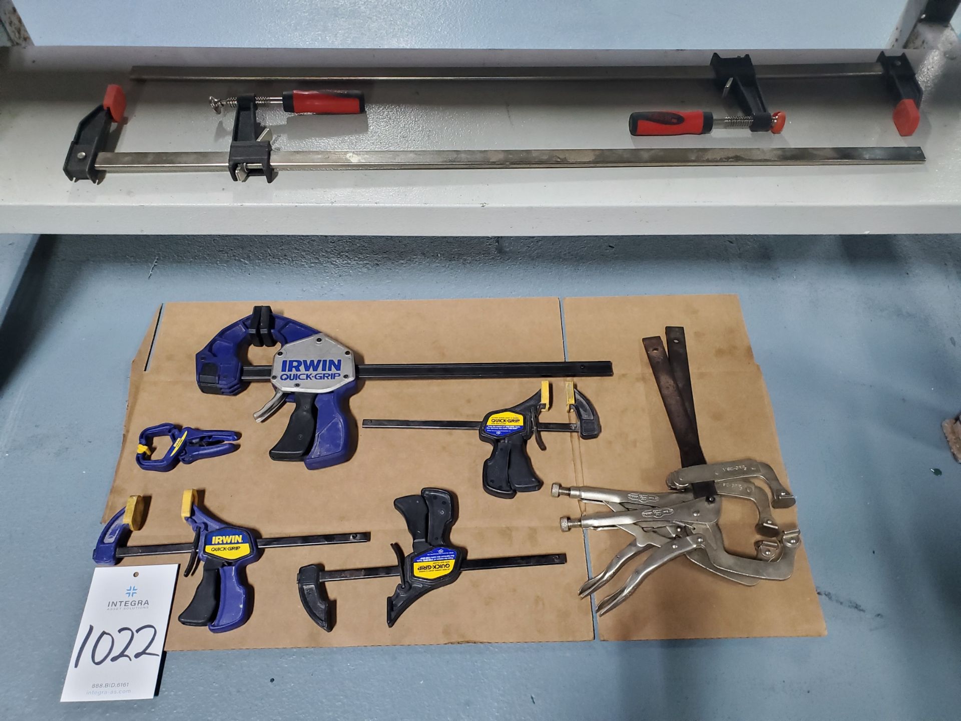 Lot of Assorted Bar Clamps