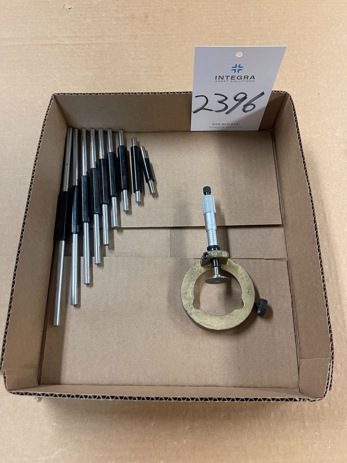 Set of (9) Micrometer Standards 3" to 11"
