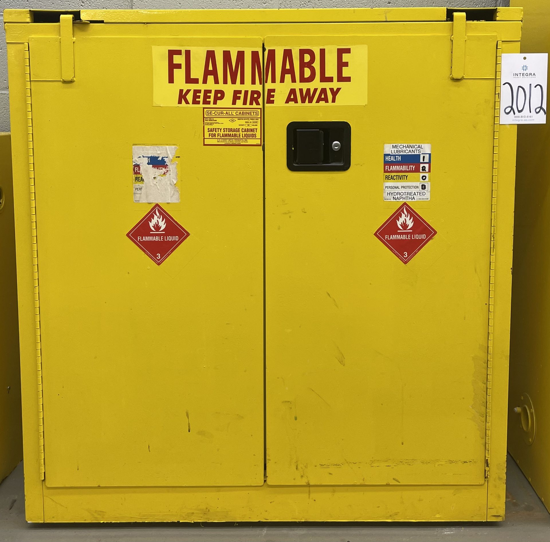 Se-cur-all Flammable Liquids Safety Storage Cabinet
