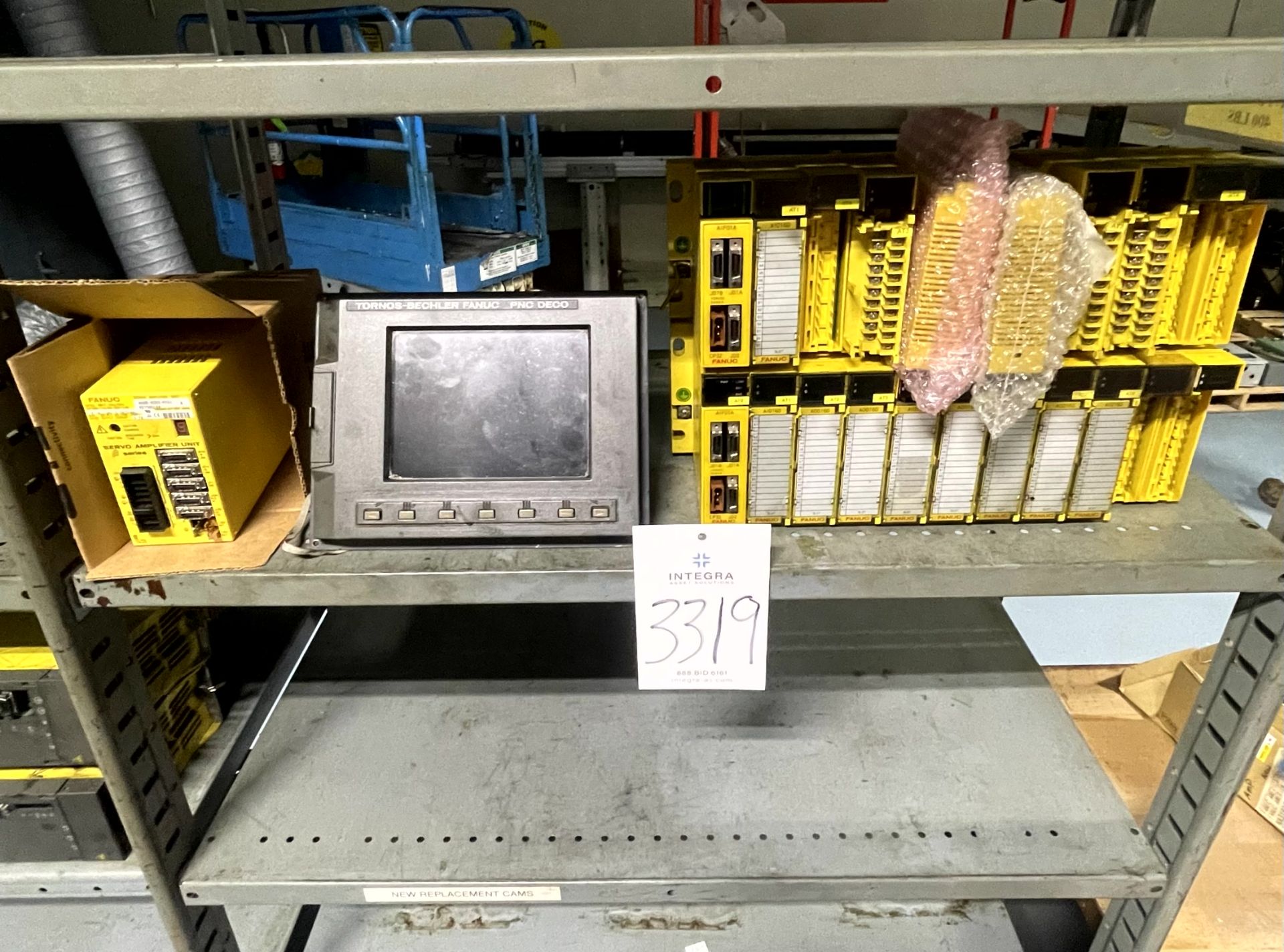 (4) Assorted Fanuc Modules and Displays
