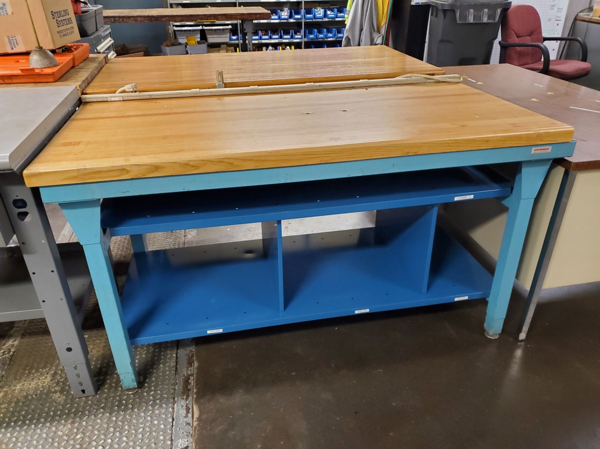 30" x 60" Wood Top Work Bench