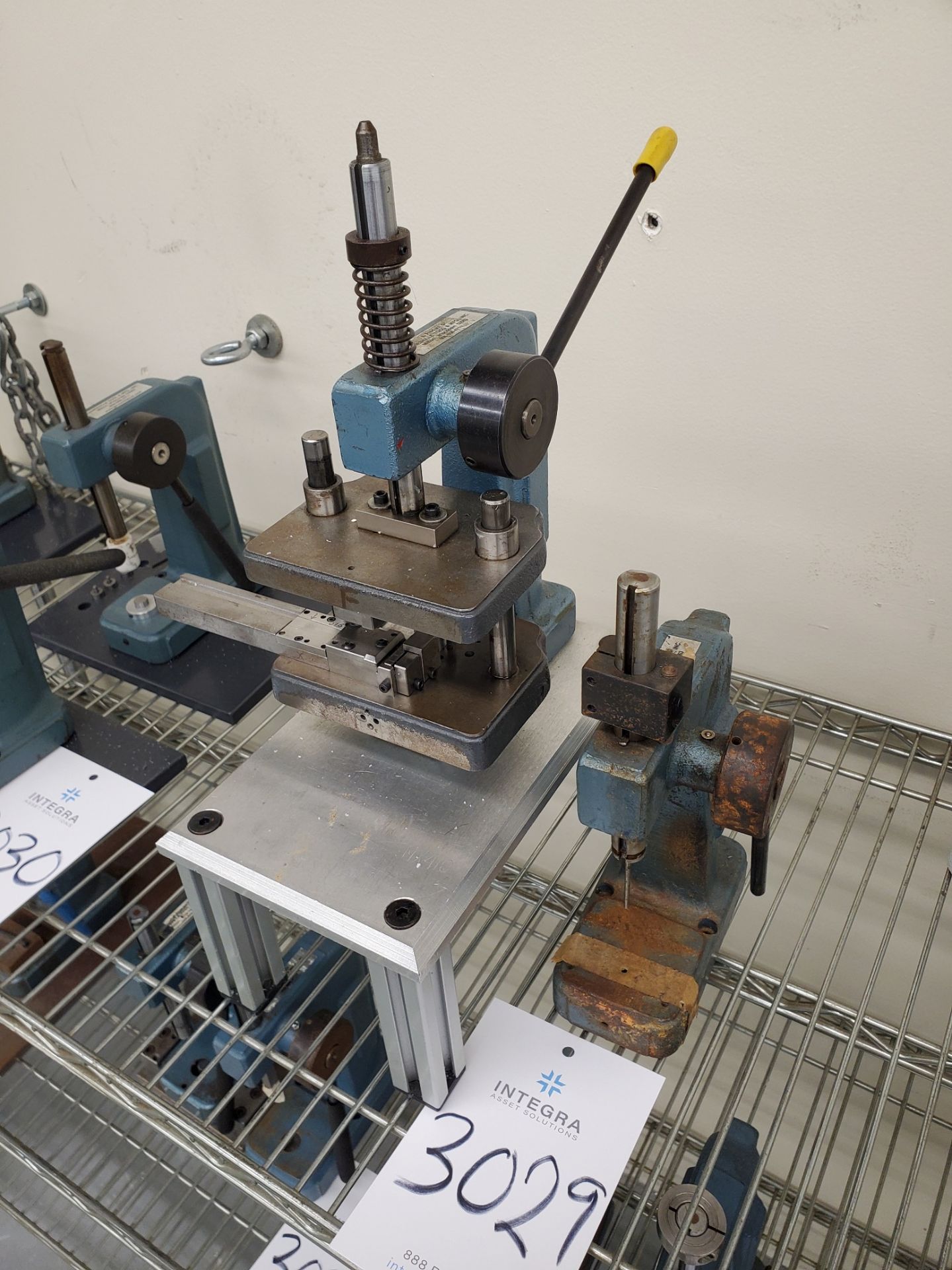 (2) Janesville Tool #ILP-500 Bench Top Hand Presses