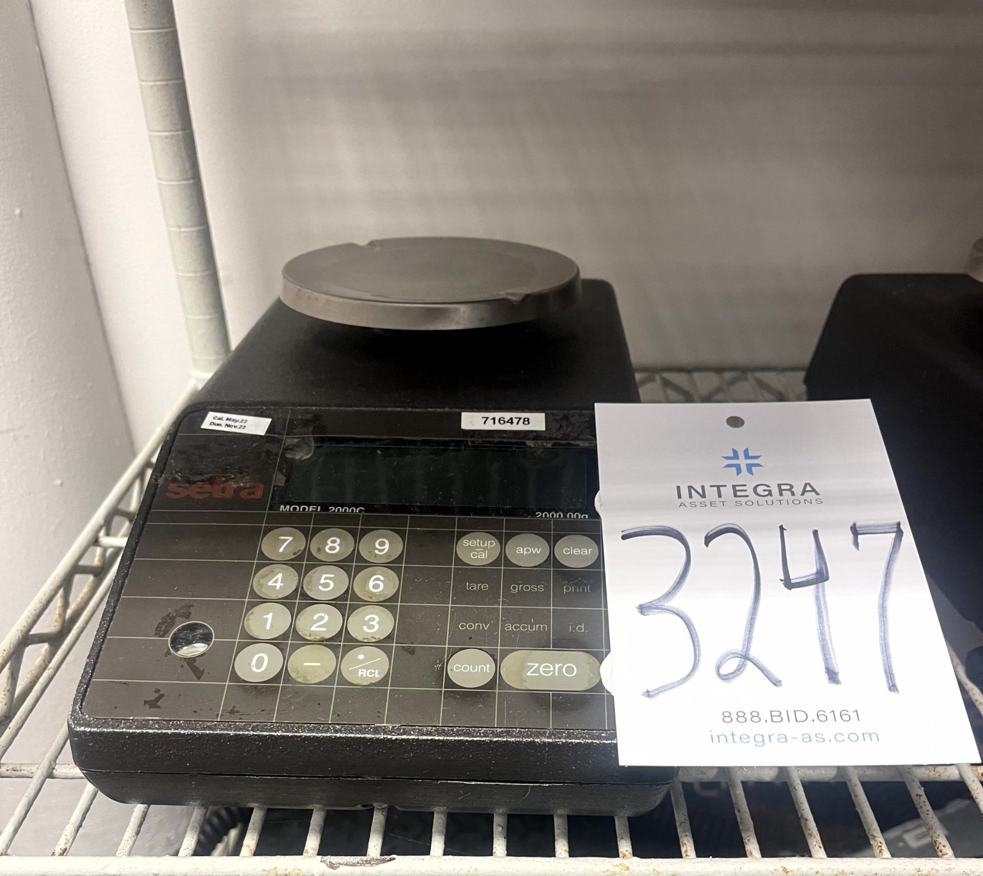 Setra 2000C Counting Scale