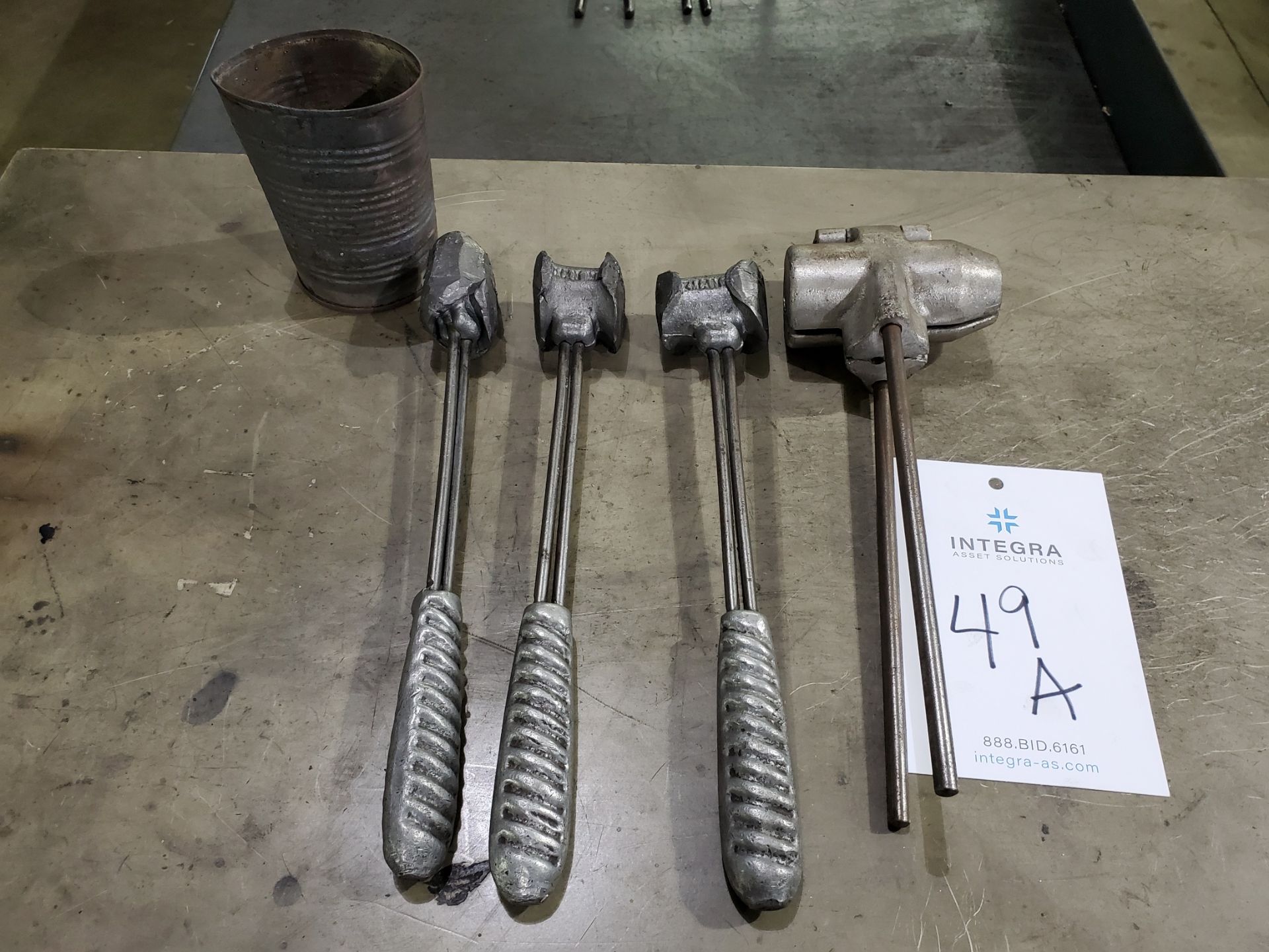 Lead Hammer Mold & Hammers