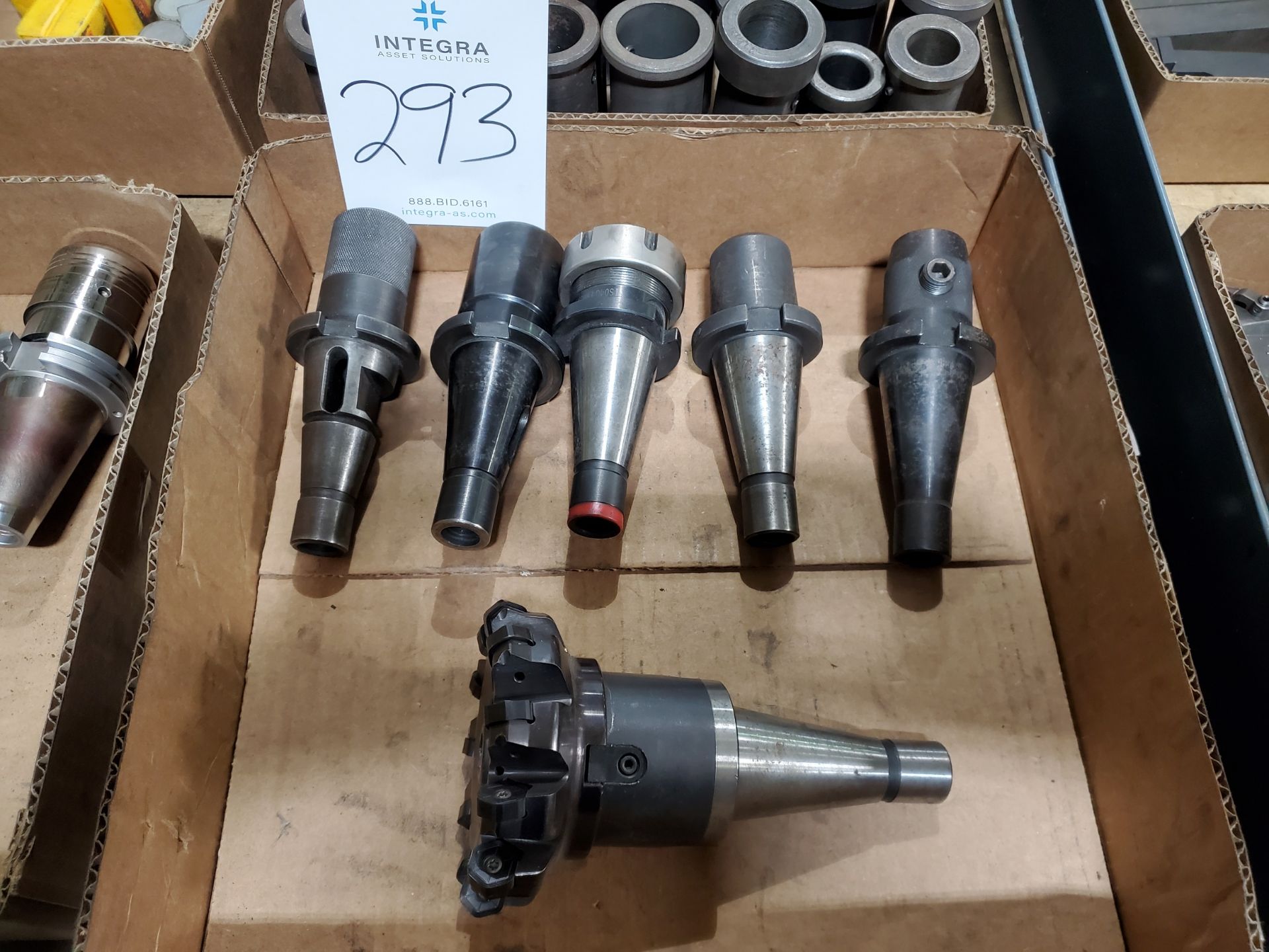 (6) NMTB 40 Taper Tool Holders