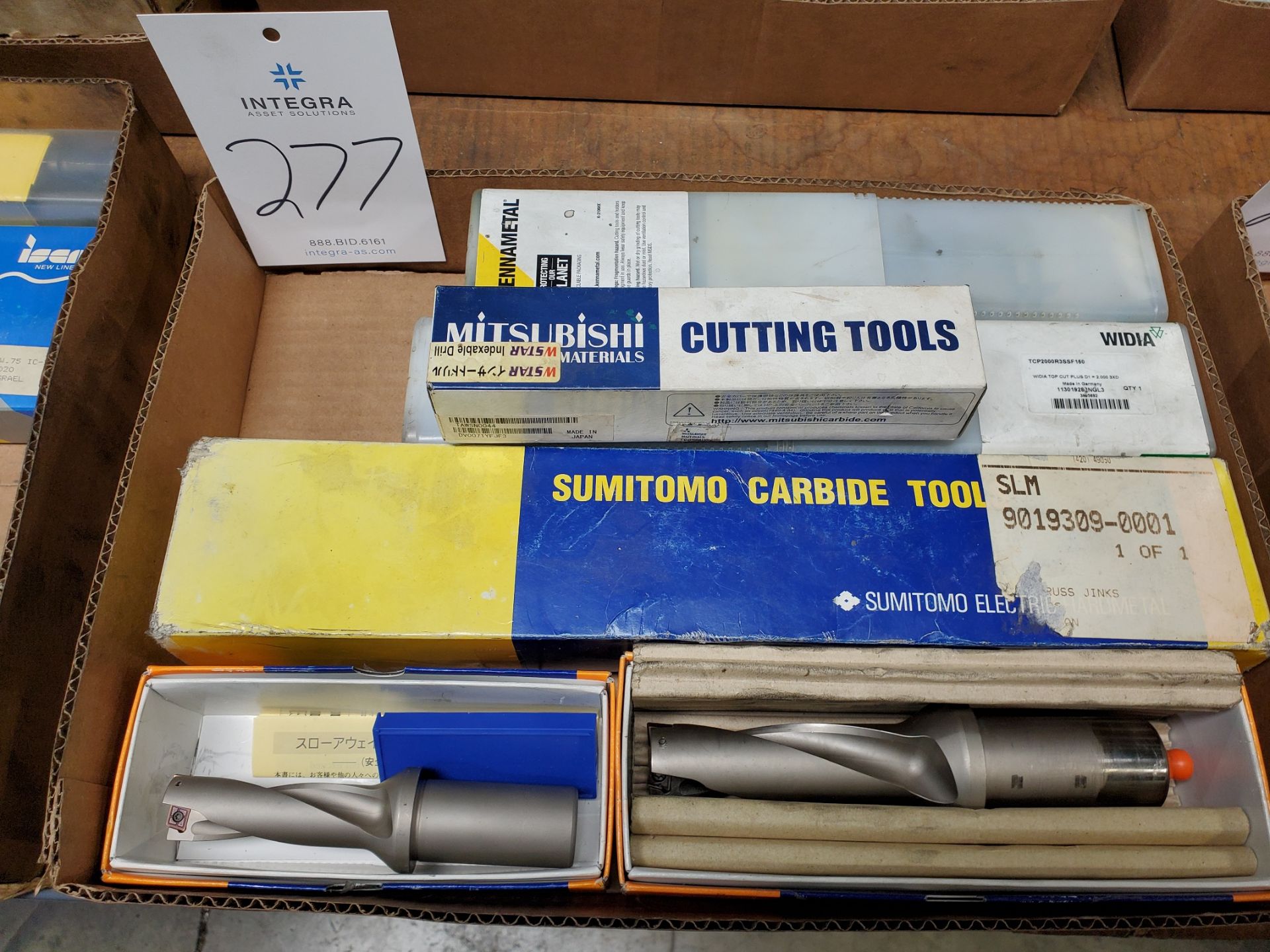 Lot of Assorted Indexable Drill Bodies