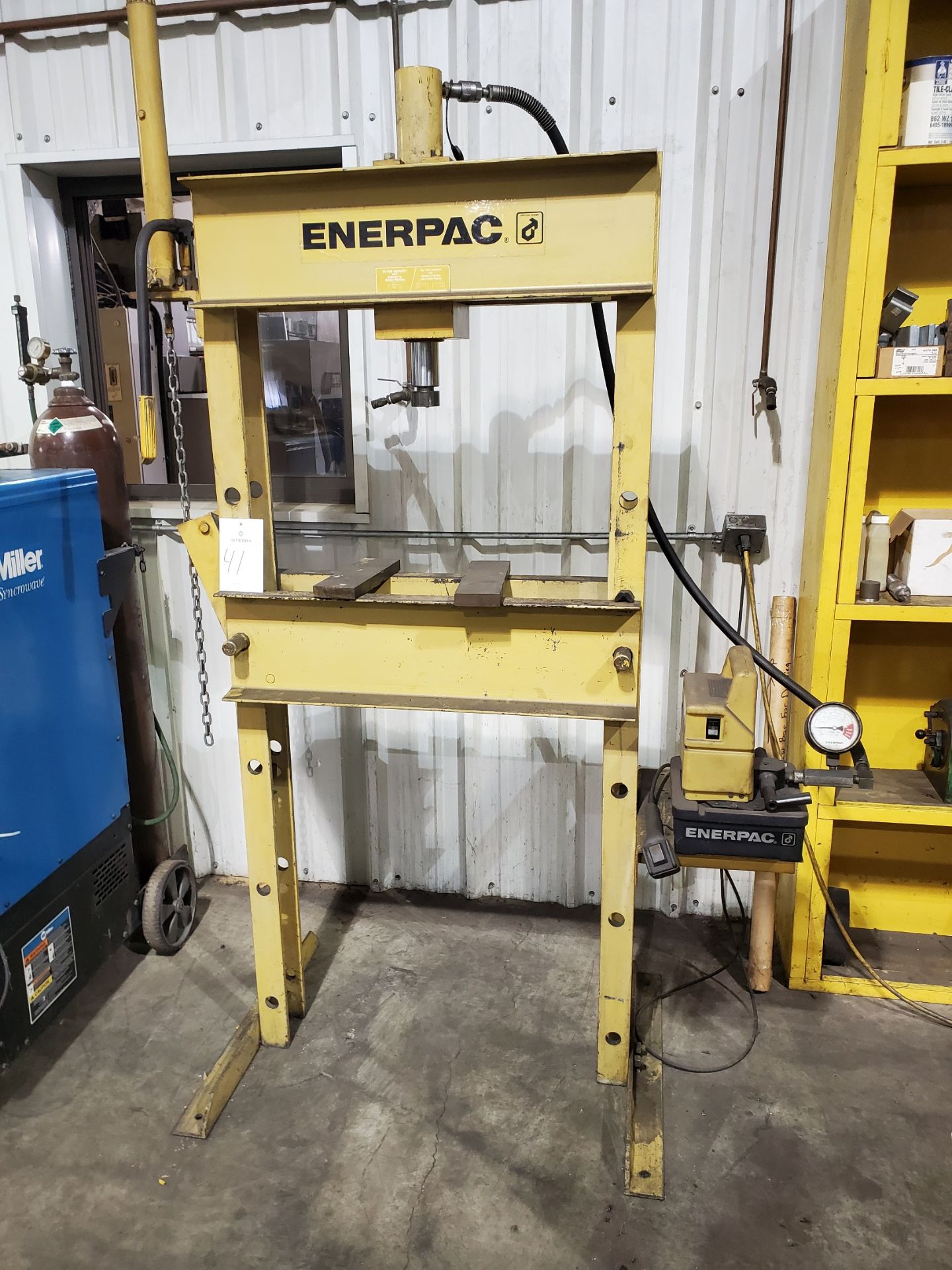 25-Ton Enerpac H-Frame Shop Press