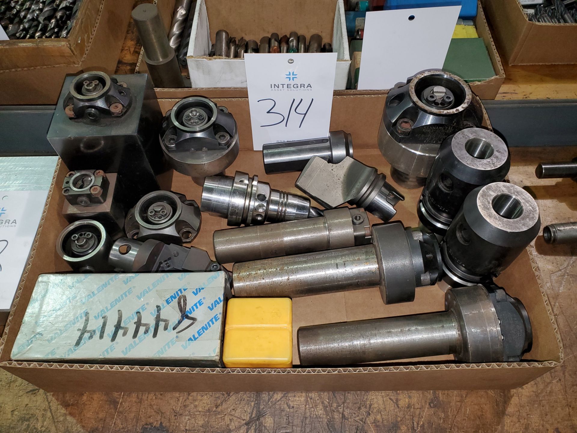 Lot of Assorted KM Adapters & Tool Holders, KM25,KM50, KM63
