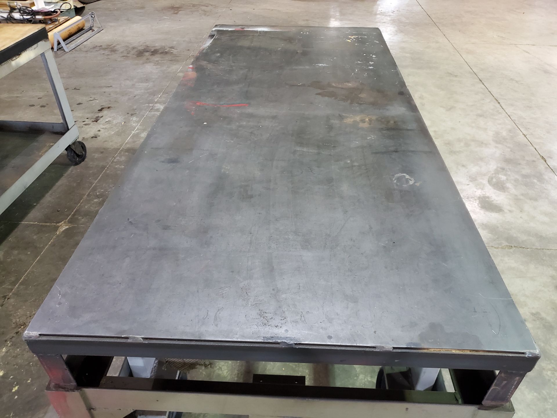 38" x 88" x 35" High Steel Table/Cart - Image 2 of 2