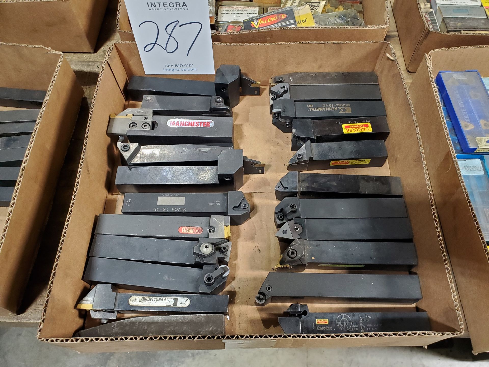 Lot of Assorted Indexable Turning Tools