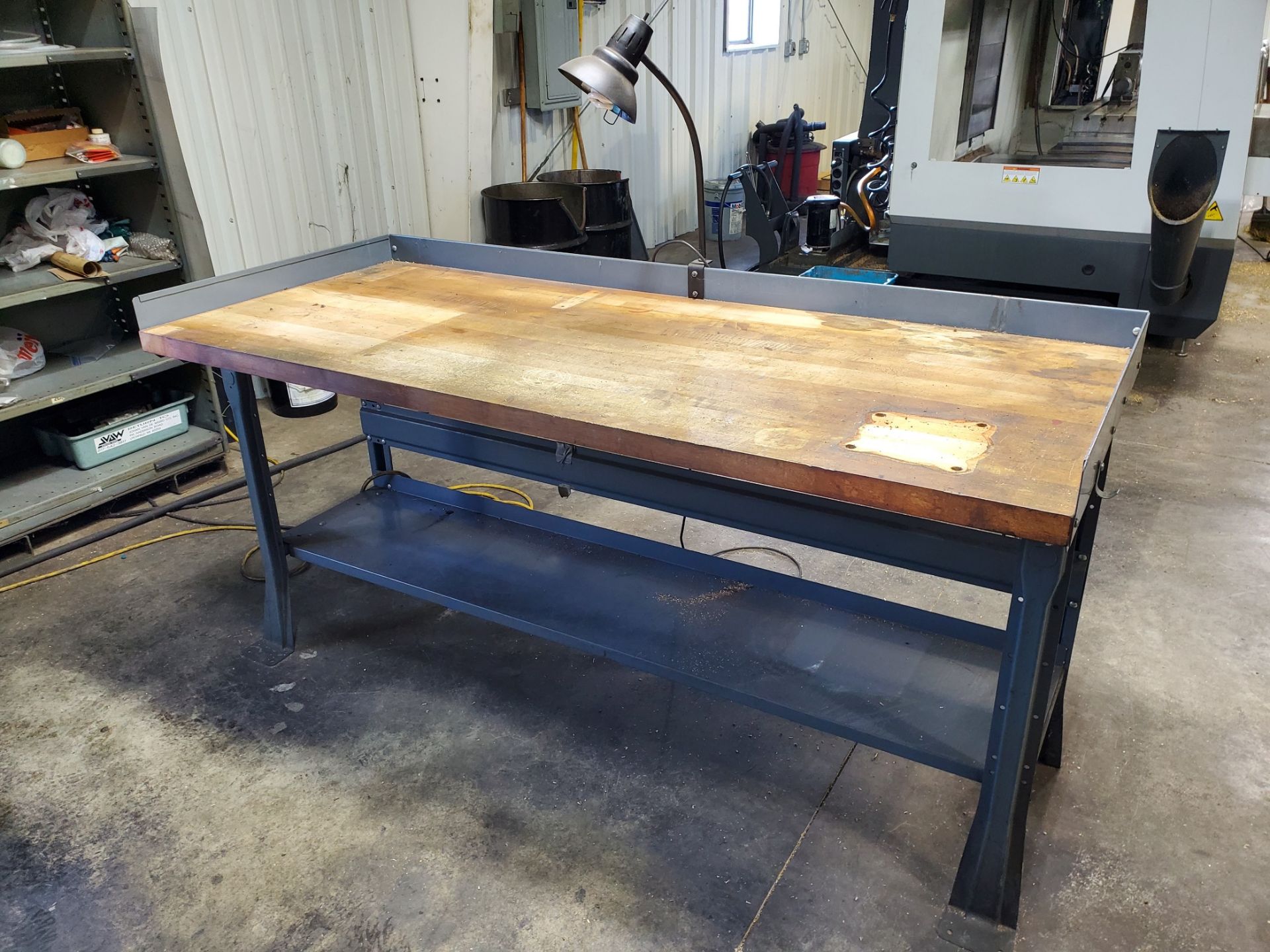 30" x 72" Wood Top Work Bench