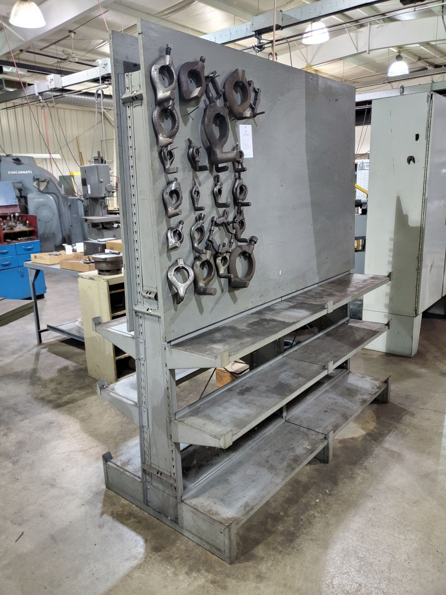 Lyon 74" x 32" x 79"H Double Sided Cantilever Rack - Image 2 of 2