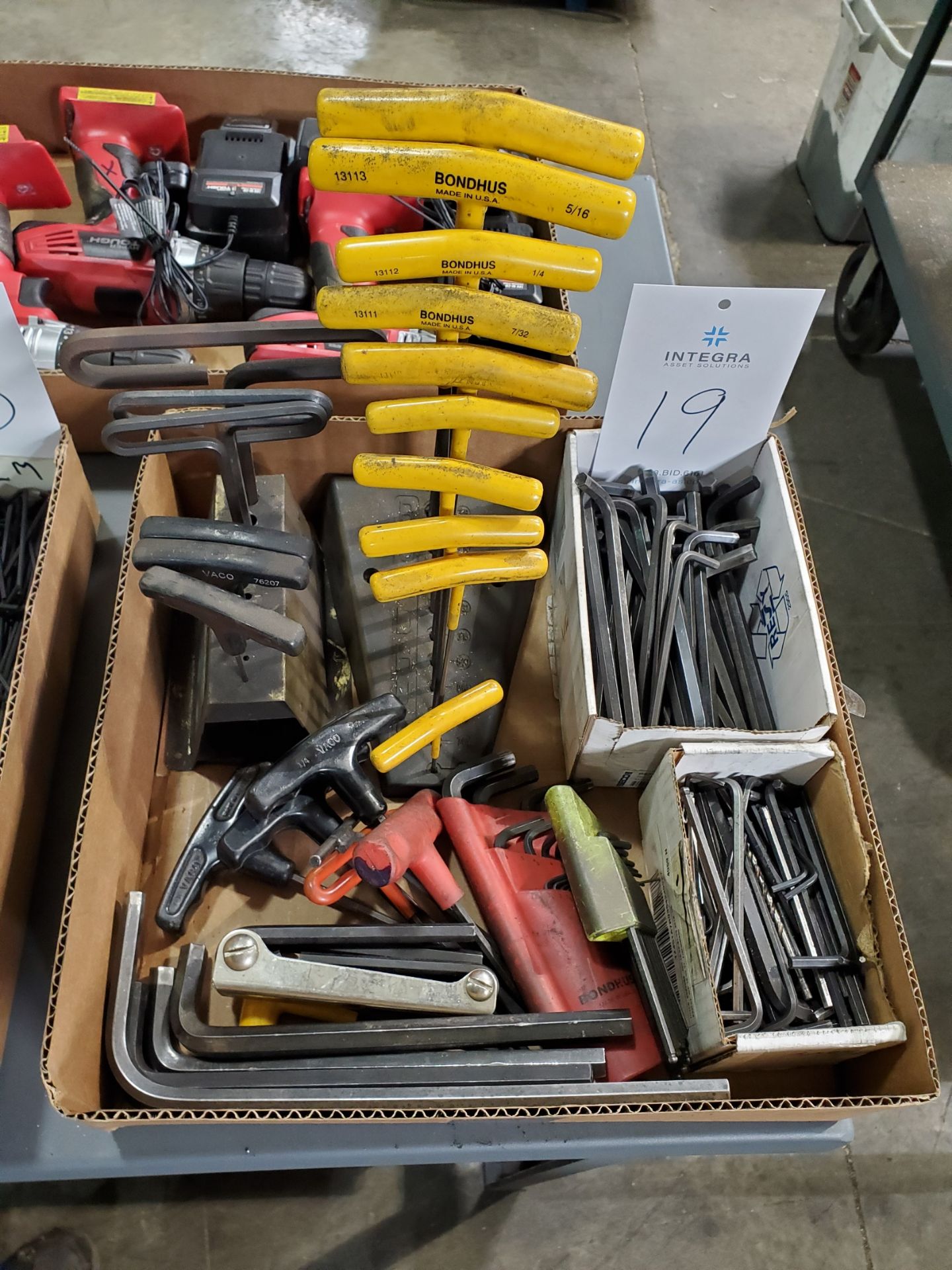 Lot of Assorted Hex Wrenches