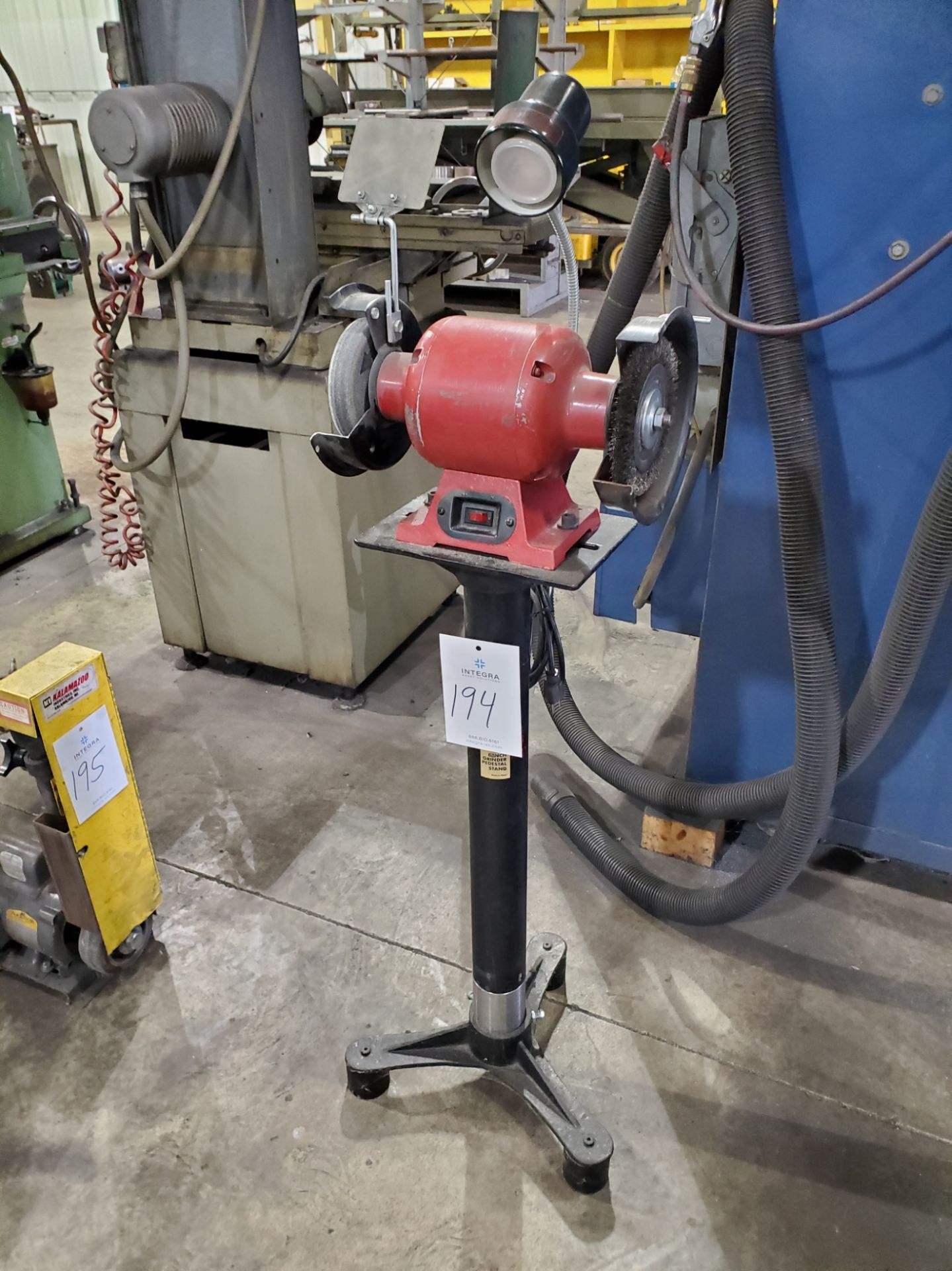 6" Pedestal Grinder, 115 Volt