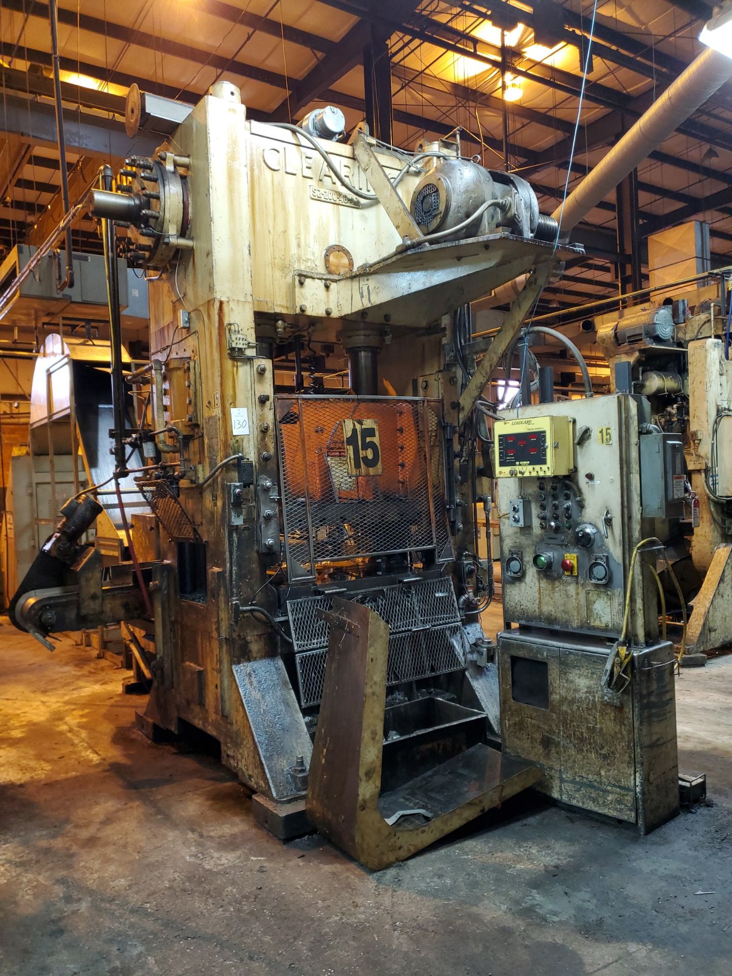 Clearing S2-200-48-42 200-Ton Straight Side Double Crank Press