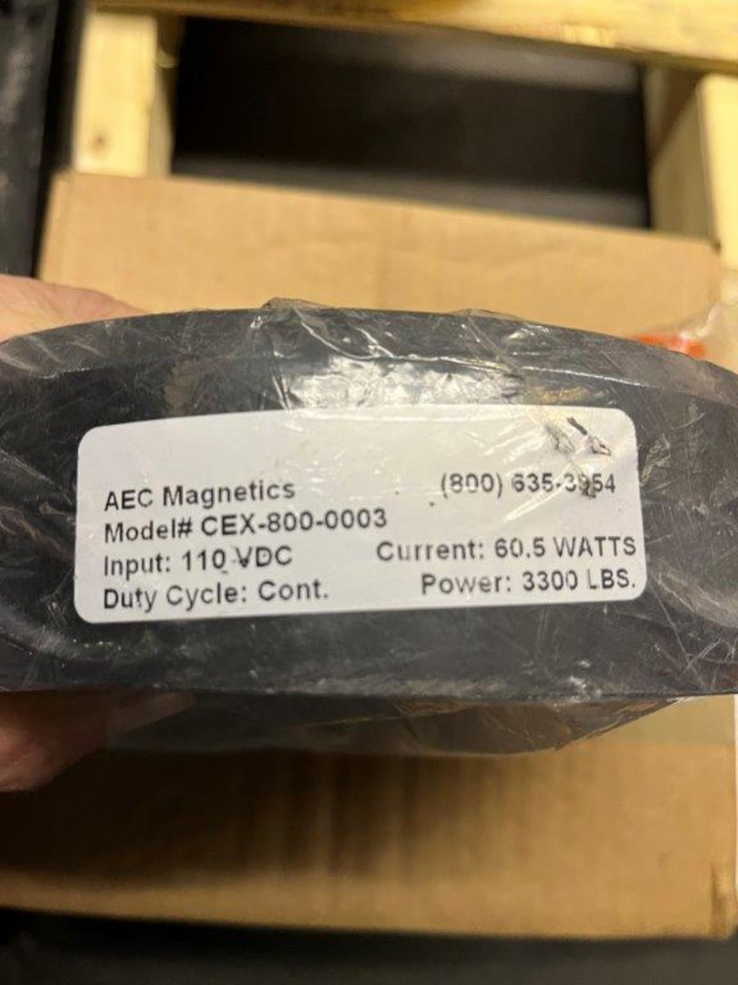 (5) AEC Magnetics CEX-800-0003 8" Magnetic Lifting Heads - Image 2 of 2
