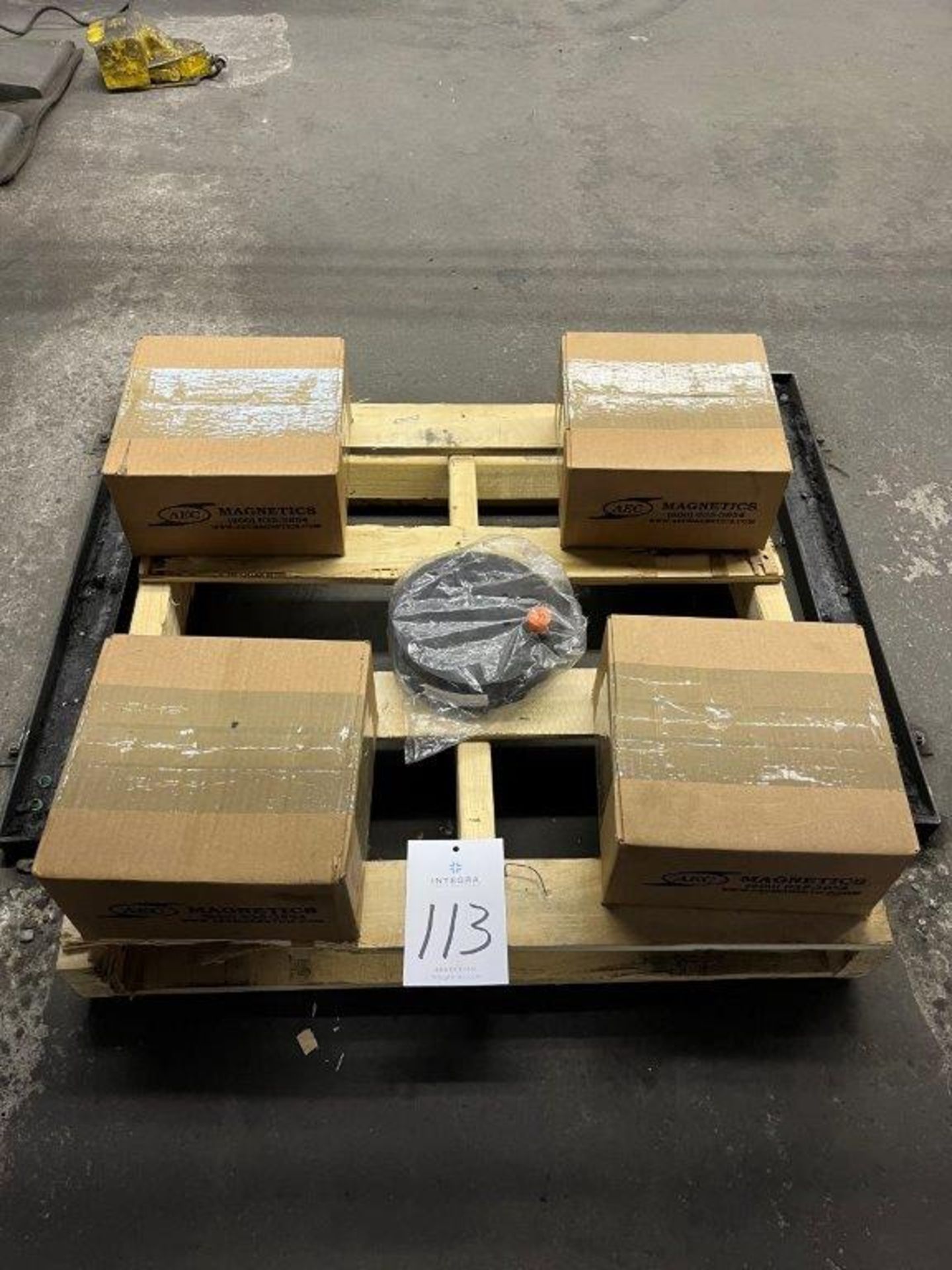 (5) AEC Magnetics CEX-800-0003 8" Magnetic Lifting Heads