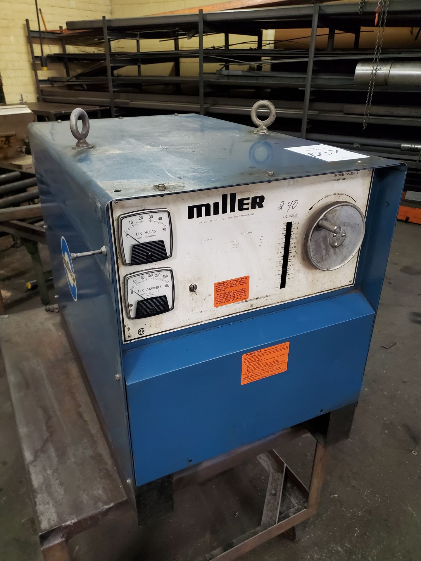 Miller CP-250TS Weld Power Supply