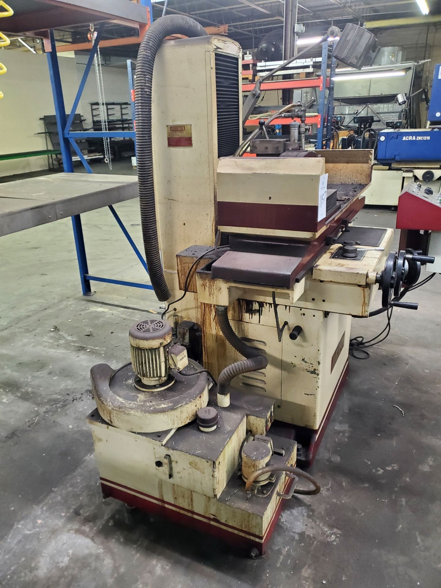 Acer AGS-1020AHD 10" x 20" Automatic Hydraulic Surface Grinder - Image 3 of 5