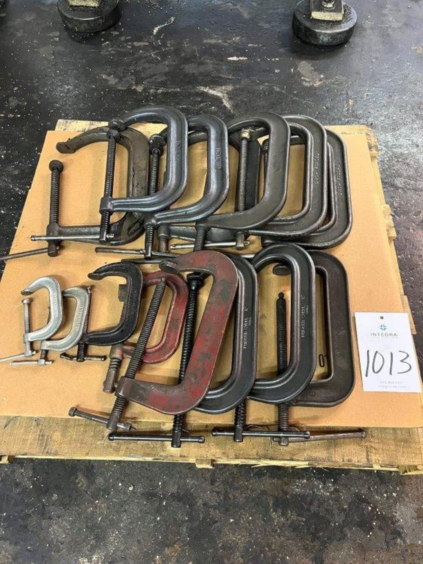 Lot of Assorted C-Clamps