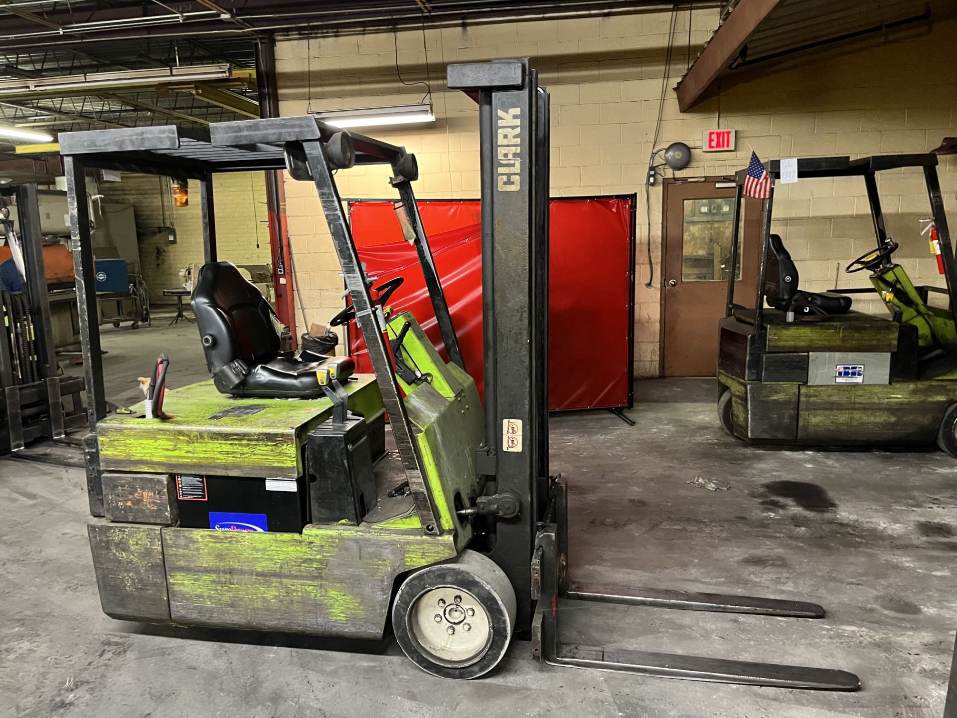 Clark TM20 4,000-Lb Electric Forklift Truck