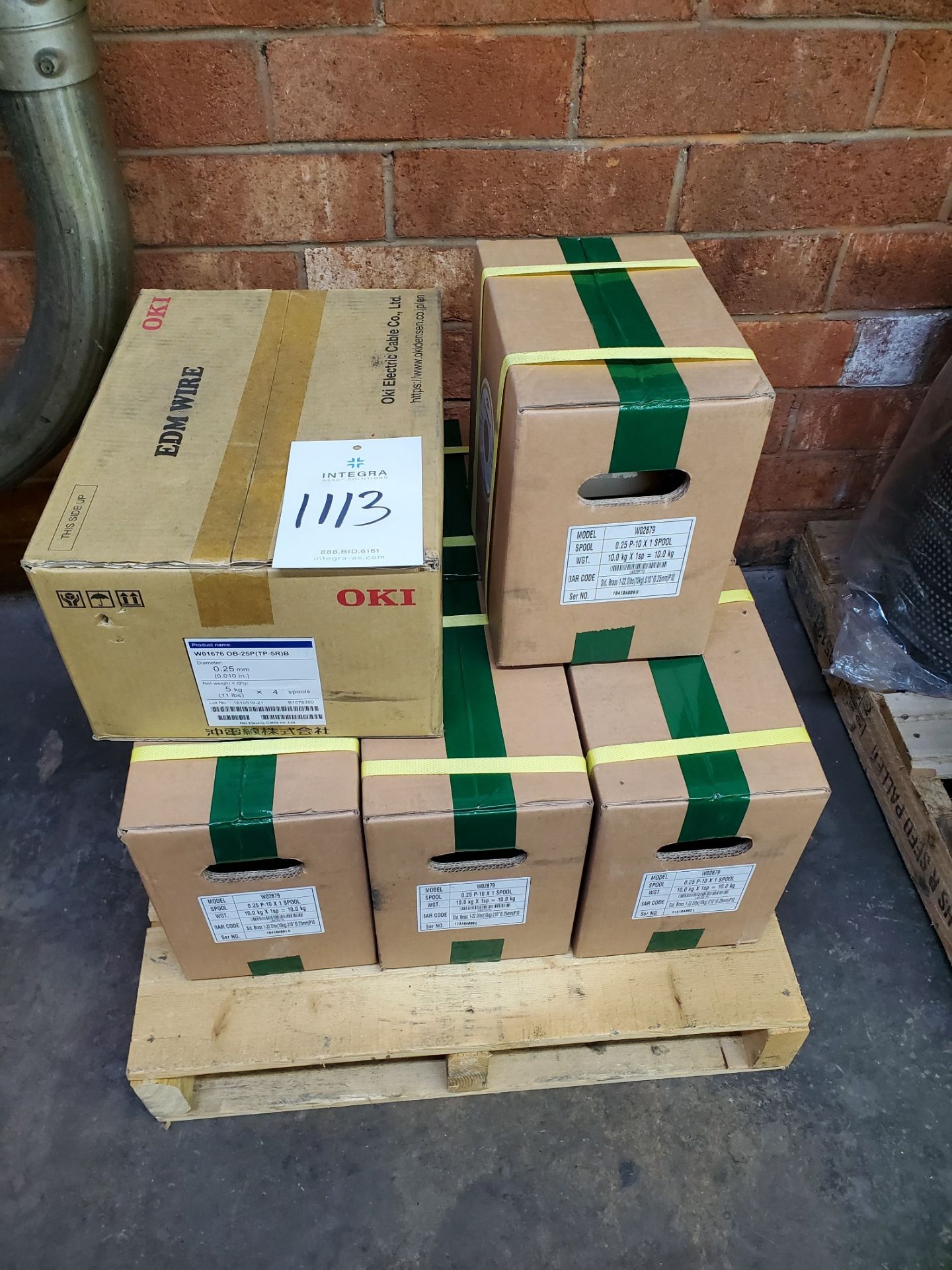 (8) Boxes of Assorted EDM Wire