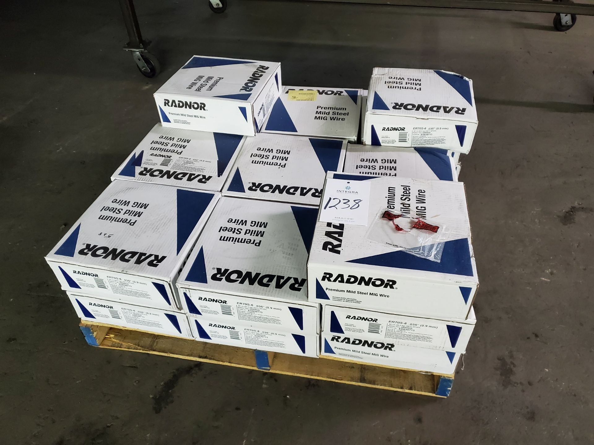 (22) Boxes of Radnor ER70S-6 MIG Welding Wire