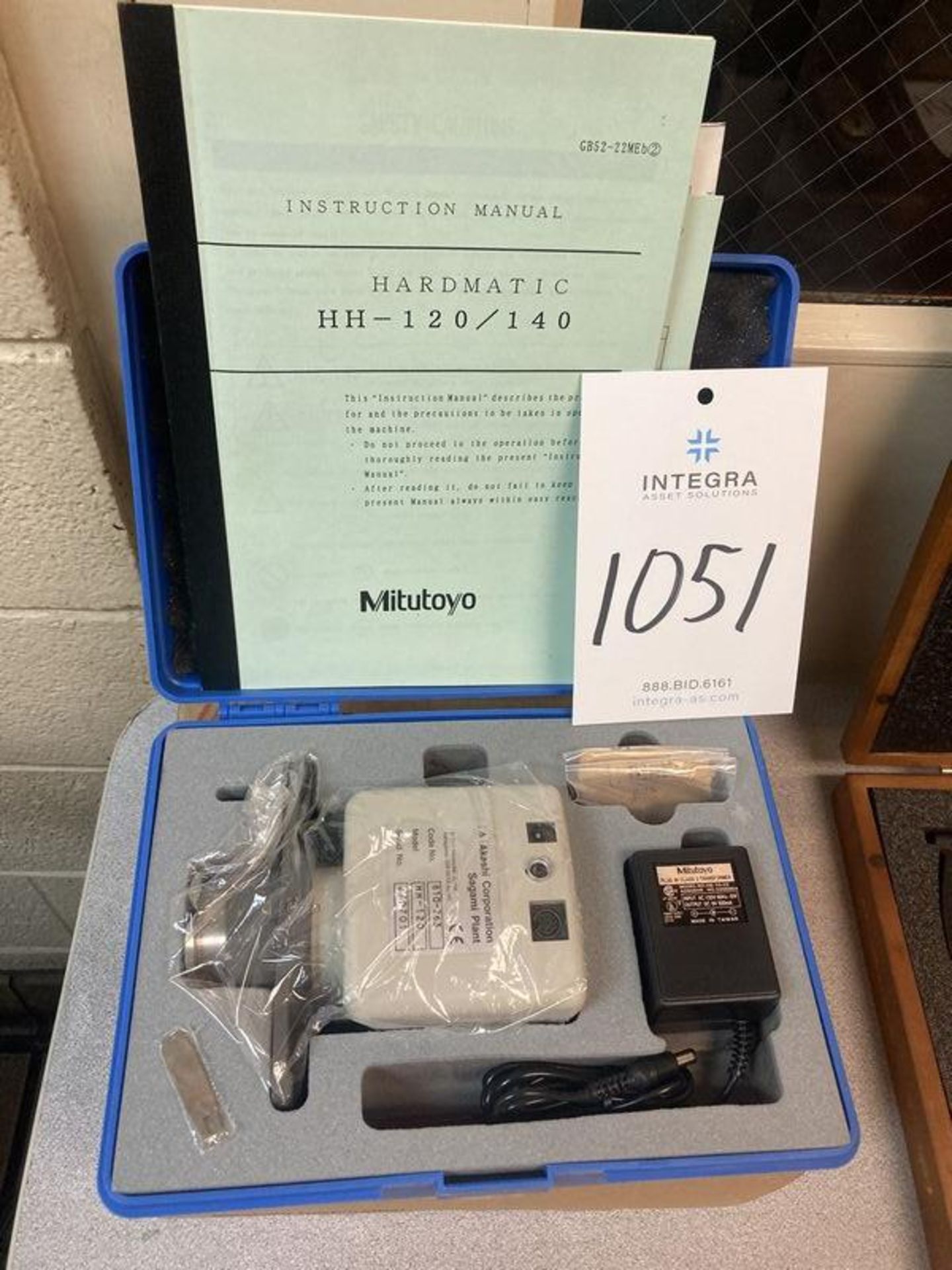 Mitutoyo HH-120/140 Hardmatic Portable Hardness Tester - Image 3 of 3
