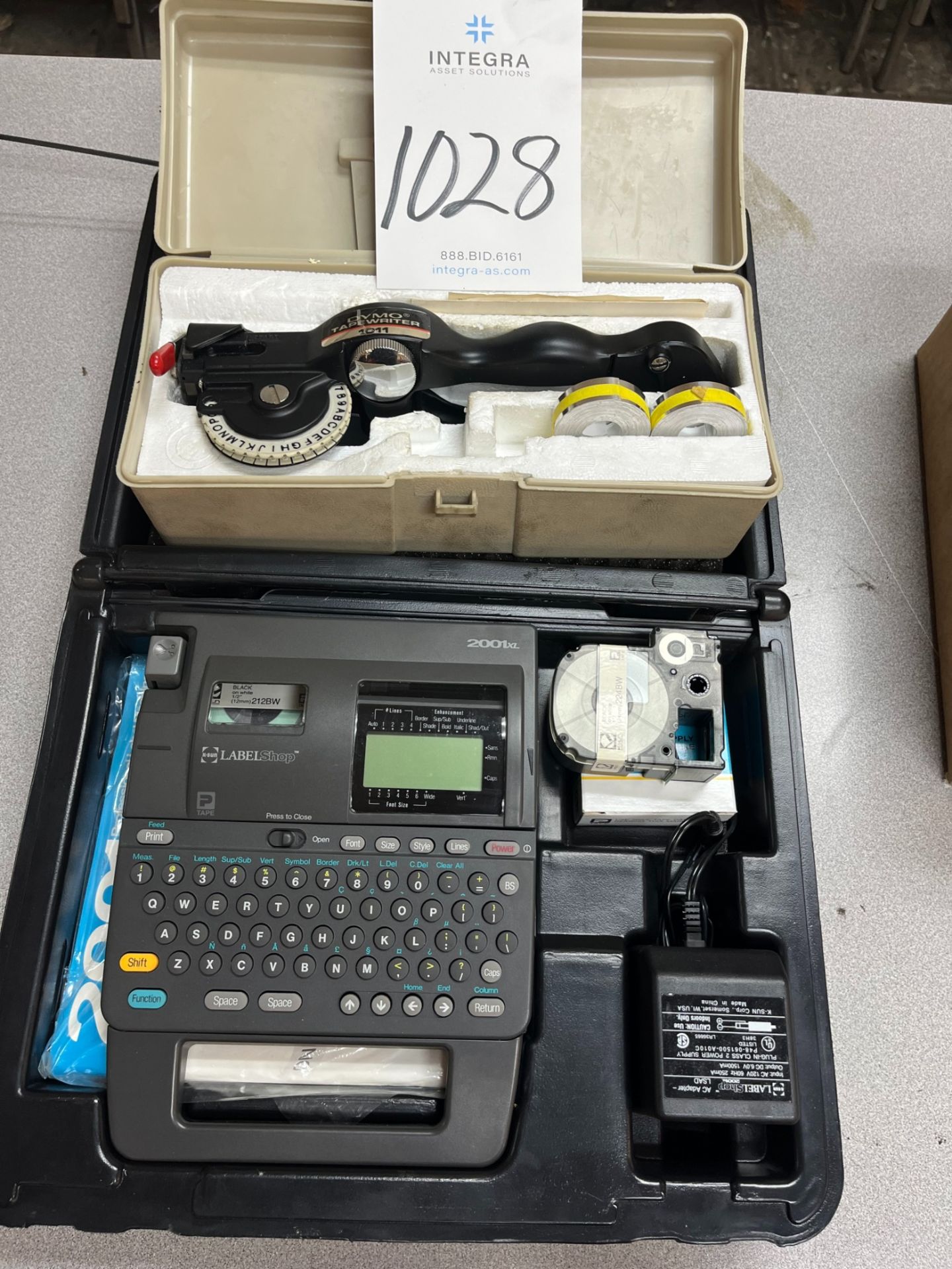 (2) Assorted Label Makers