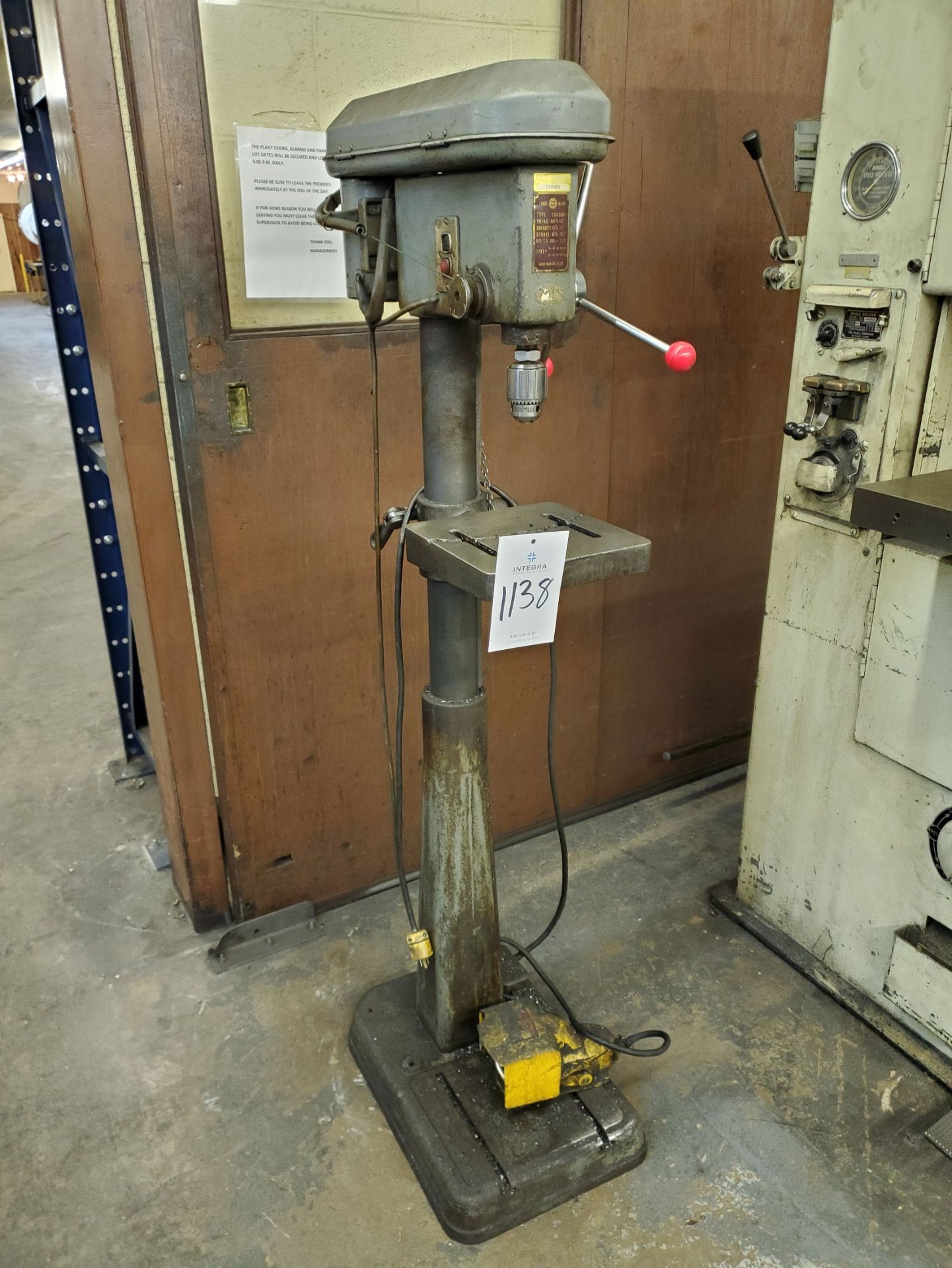 Enshu ESD35S 13" Pedestal Drill Press