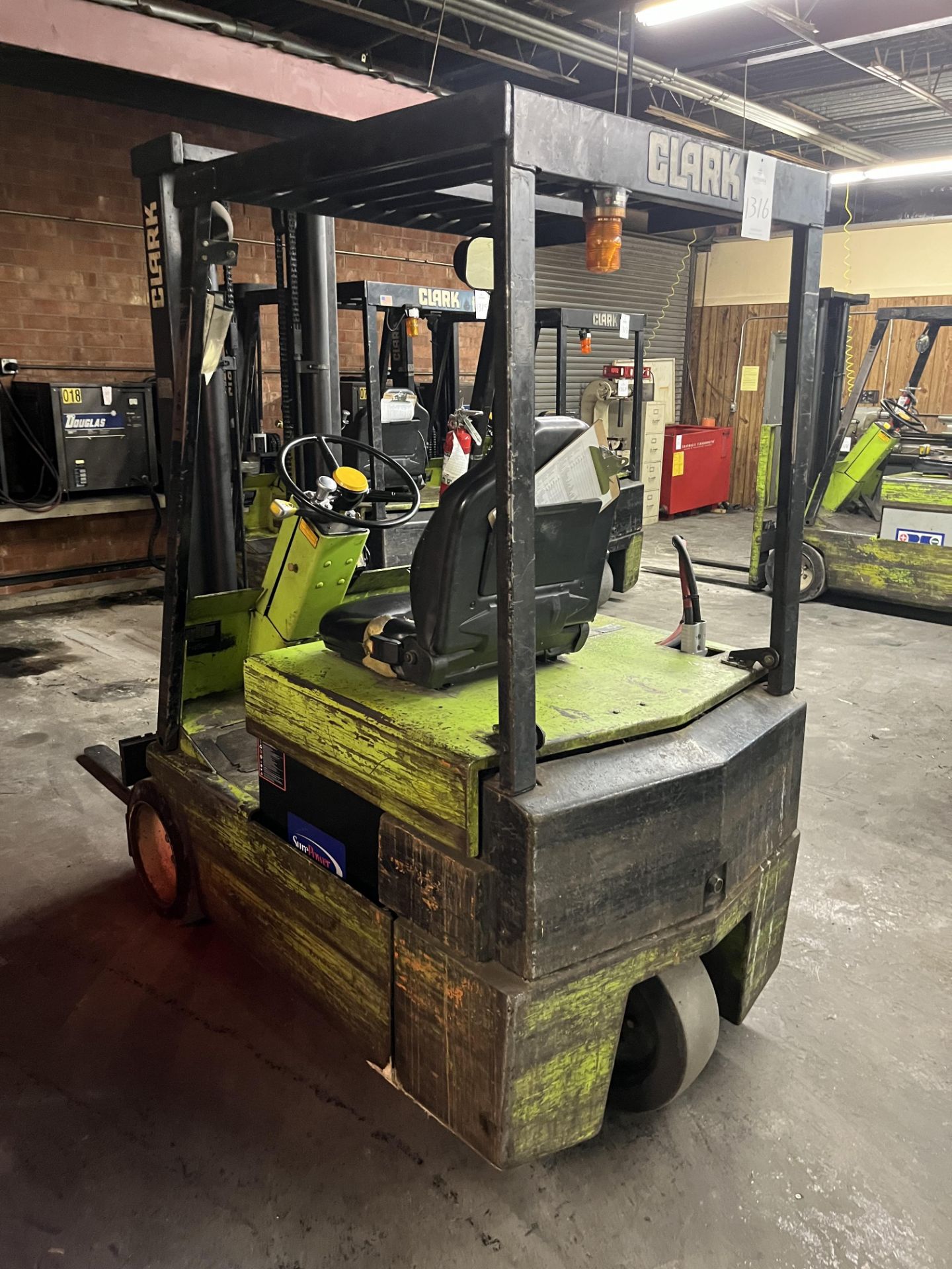 Clark TM20 4,000-Lb Electric Forklift Truck - Image 2 of 4