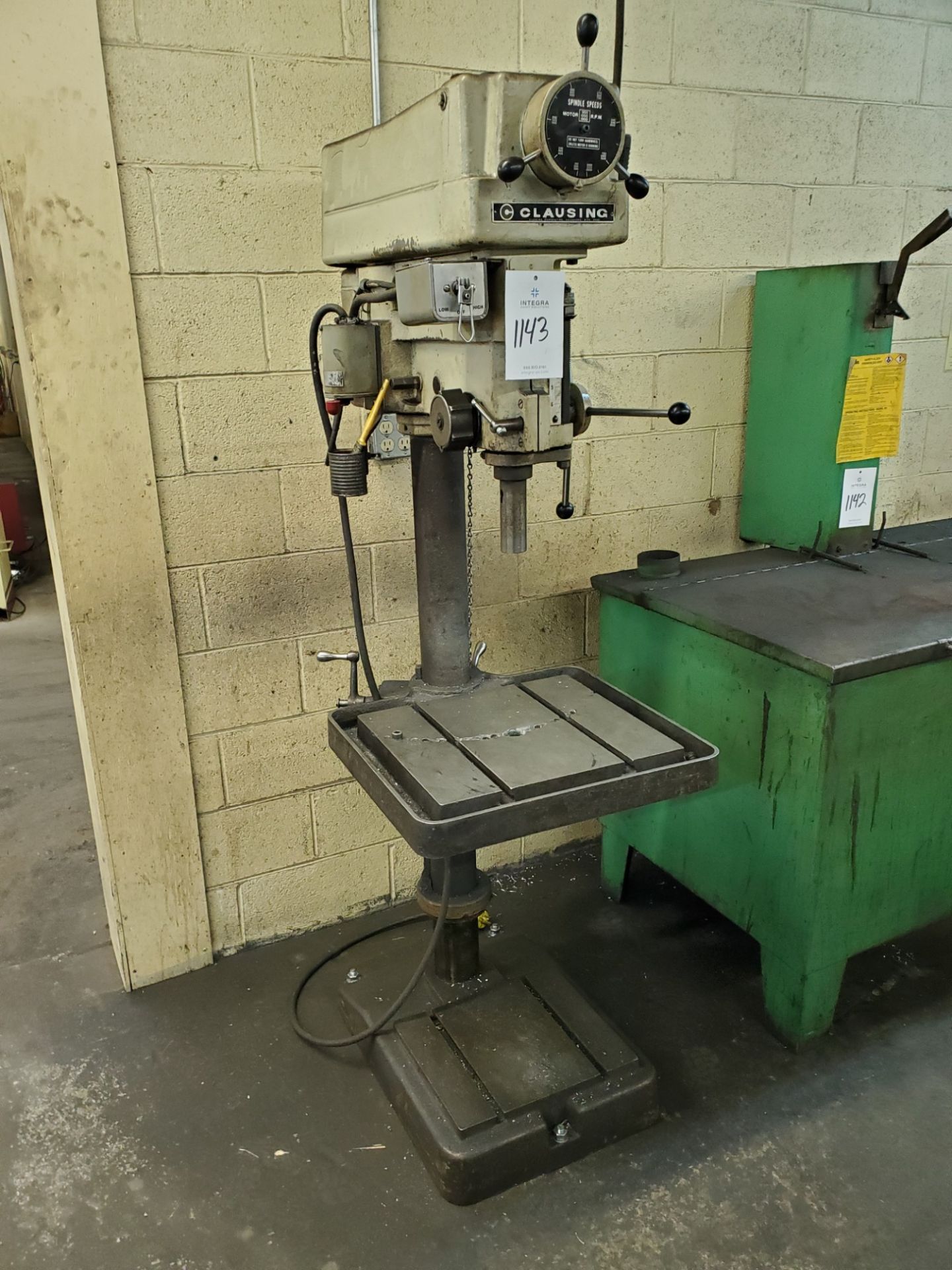 Clausing 2277 20" Pedestal Drill Press