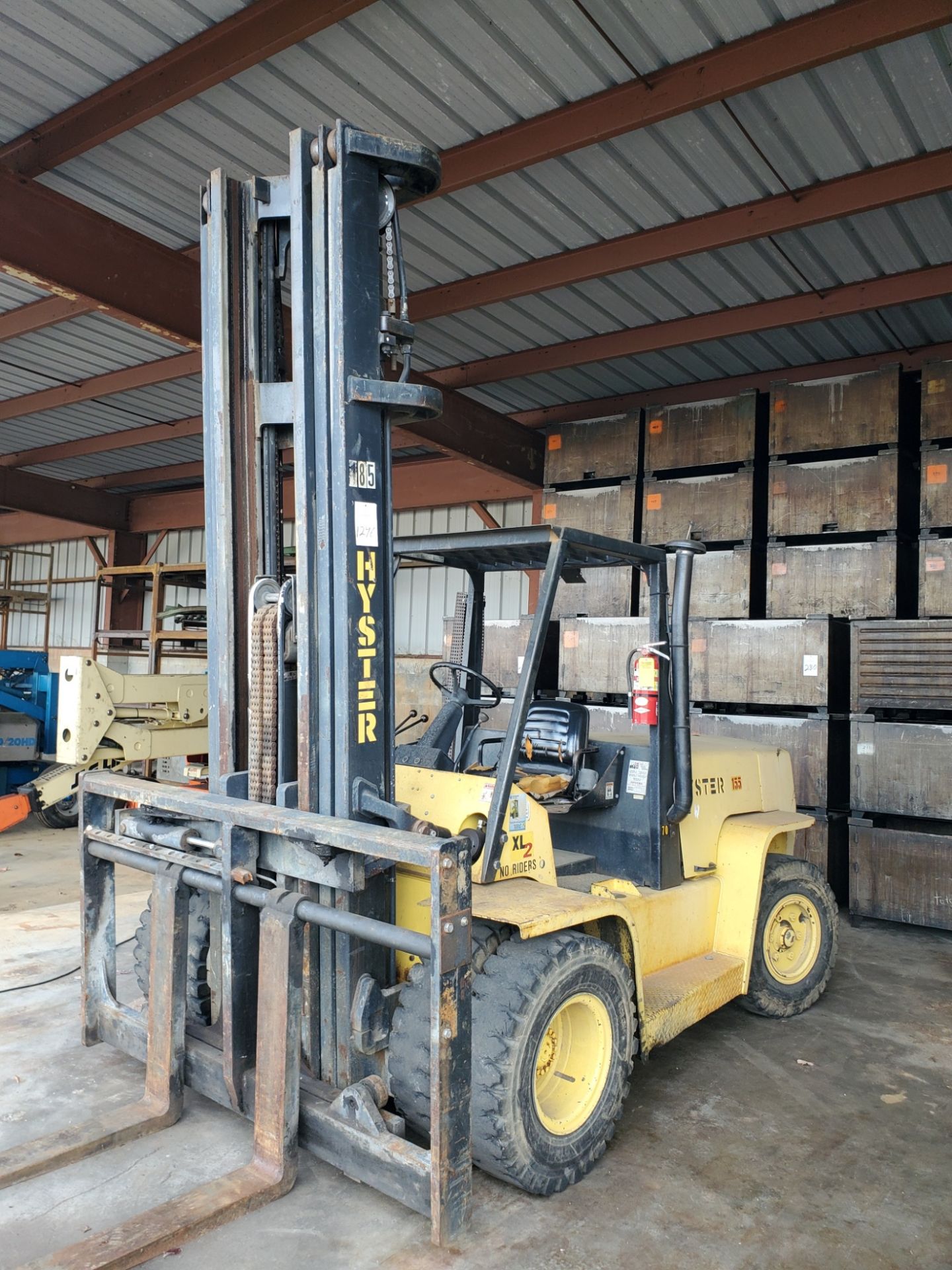 Hyster H155XL 12,000-Lb LPG Forklift Truck - Image 3 of 5