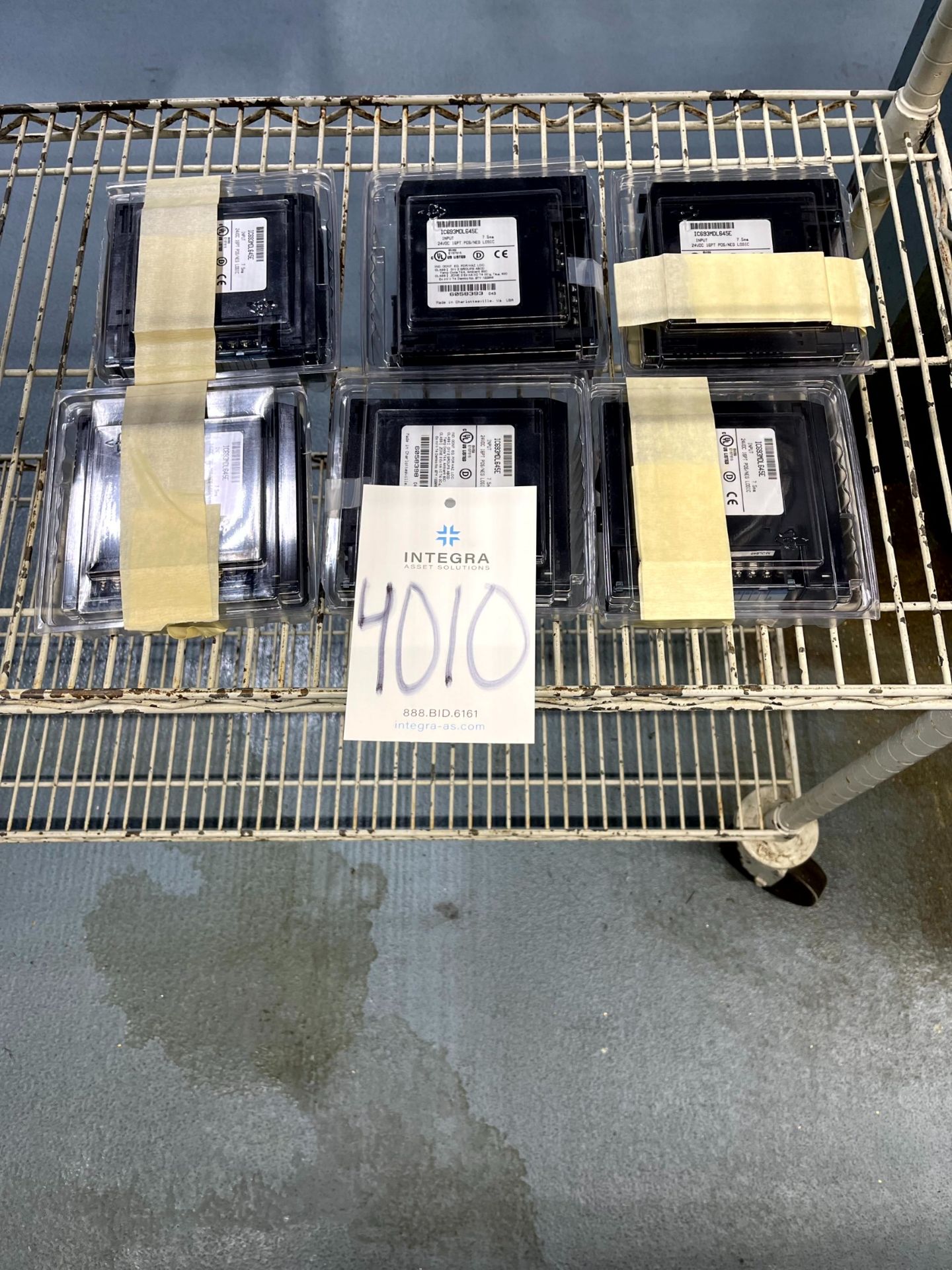 (6) New - GE Fanuc IC693MDL645 24-VDC Positive/Negative Logic Inputs, w/ 16 Points