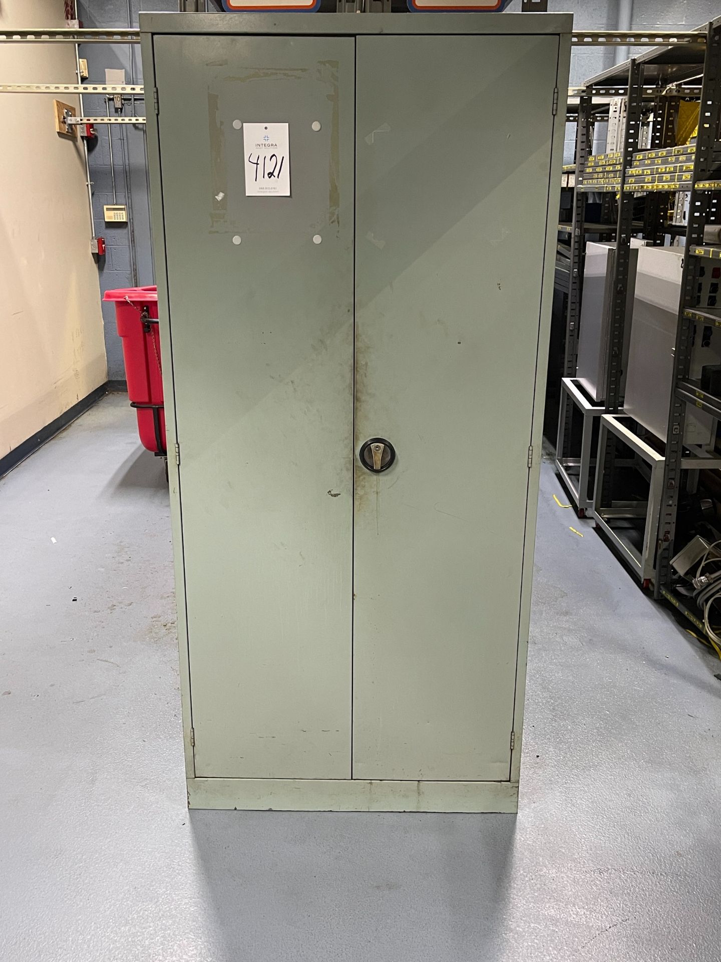 (2) Steel Storage Cabinets - Image 2 of 2