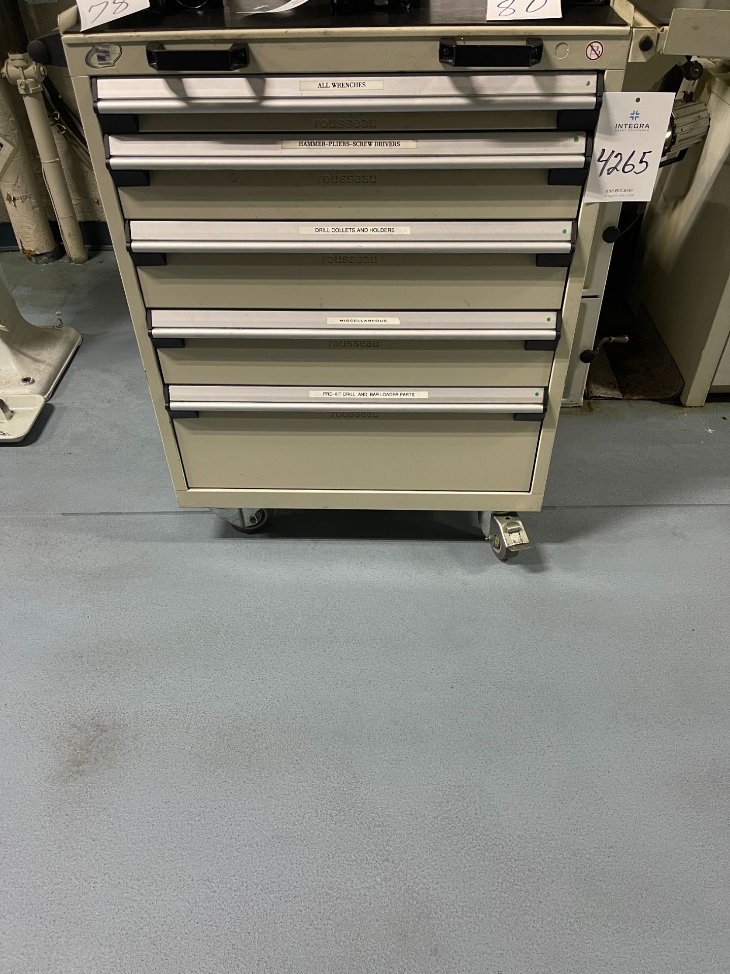 Rousseau 5-Drawer Tooling Cabinet