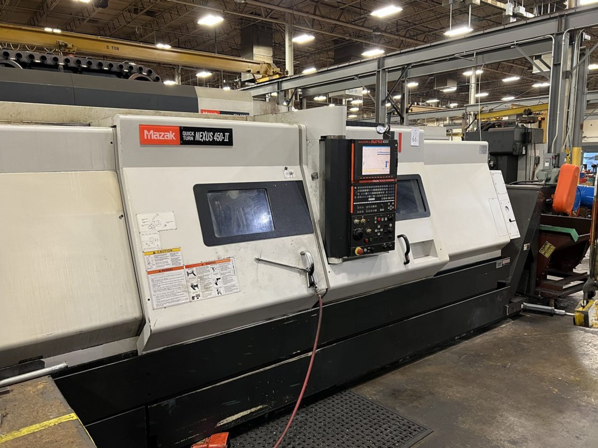 Mazak QTN450-2 CNC Lathe, S/N 186501, 2006 - Image 2 of 21