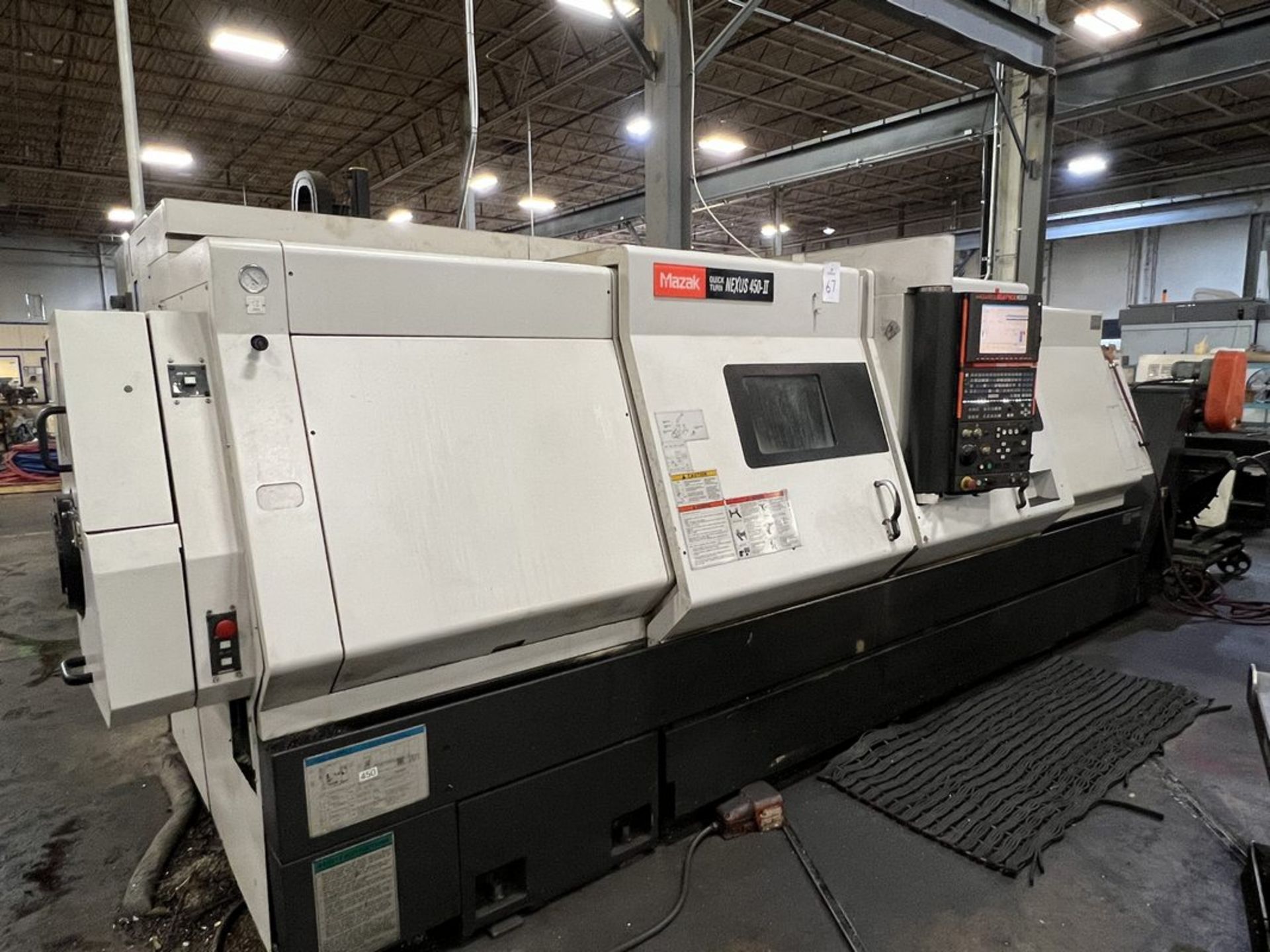 Mazak QTN450-2 CNC Lathe, S/N 184244, 2006