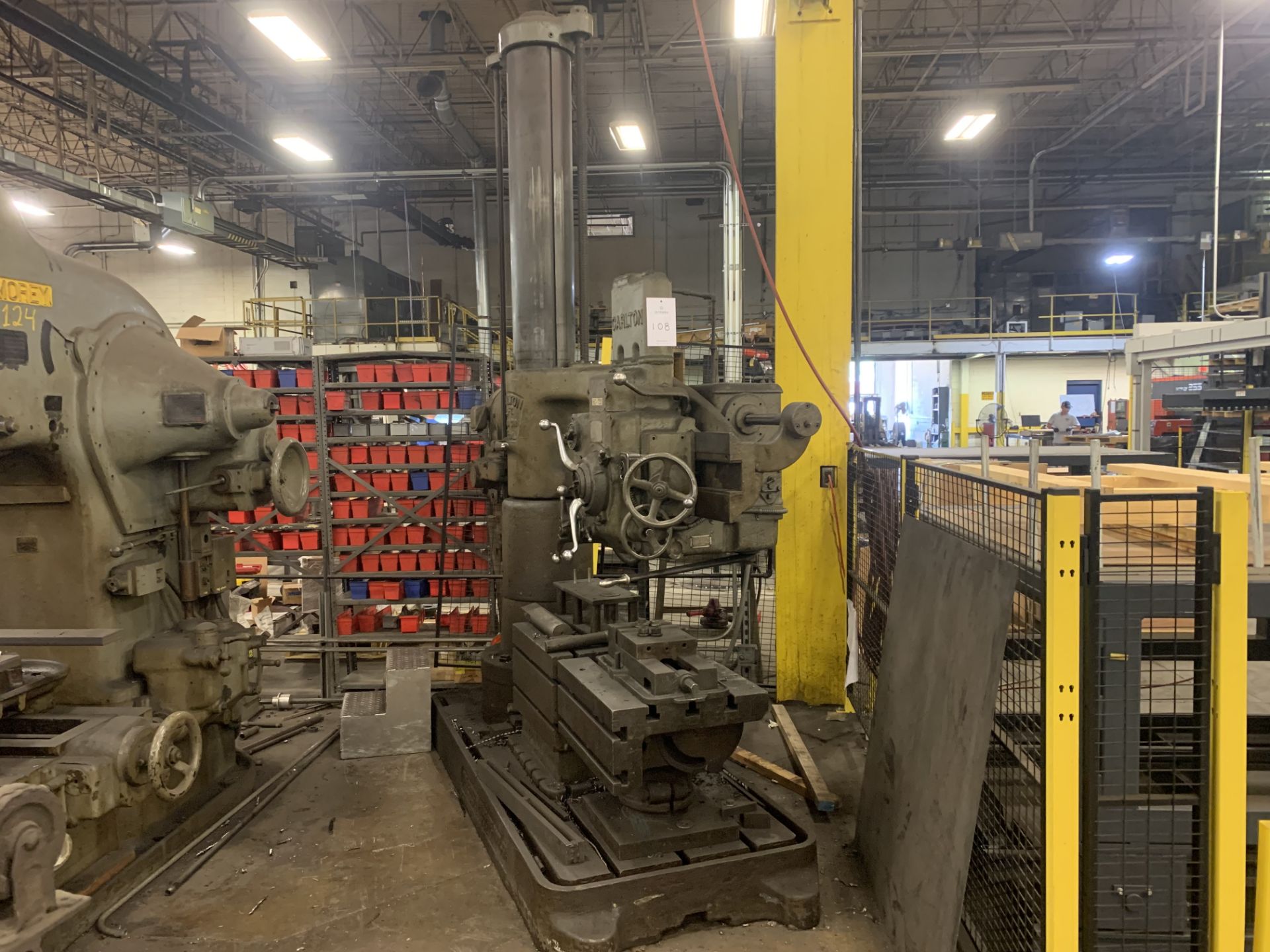 Carlton 4' x 11" Radial Arm Drill