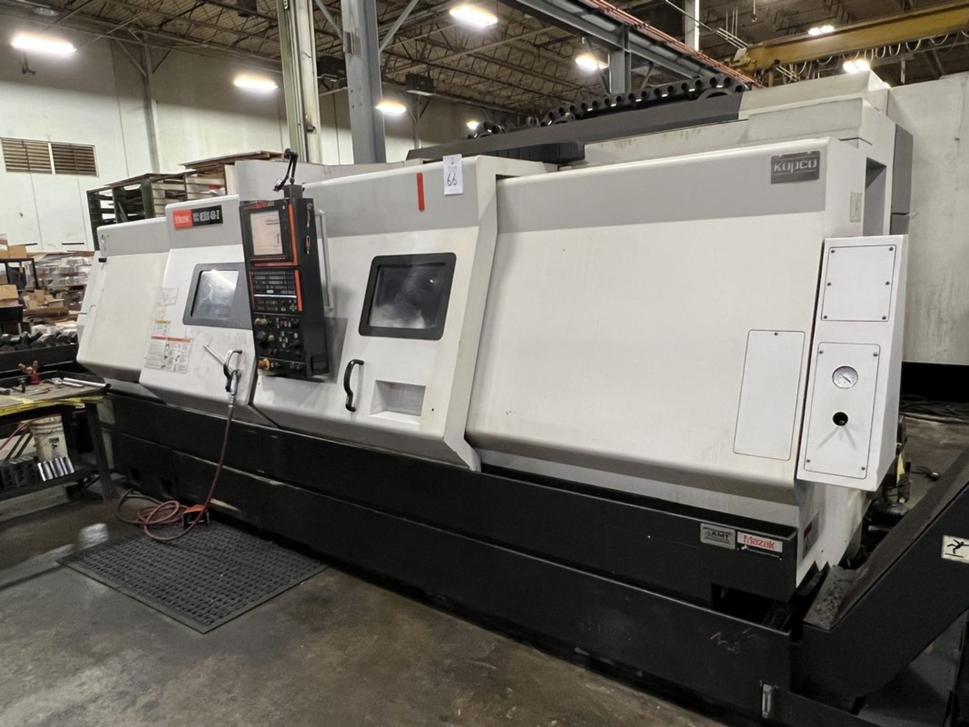 Mazak QTN450-2 CNC Lathe, S/N 186501, 2006